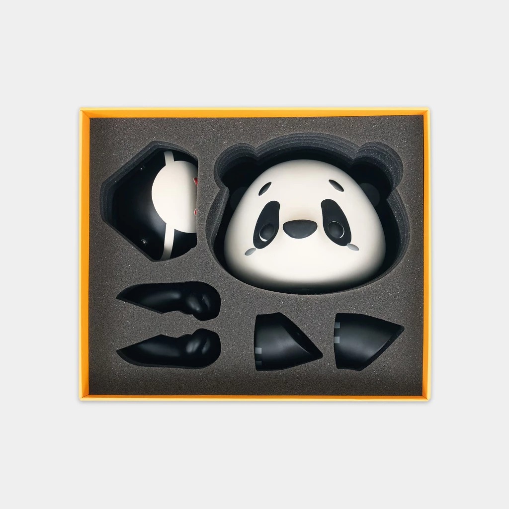 CRSL Popo Action Figure Black I Character Figure I Dummy I Toy I Patung