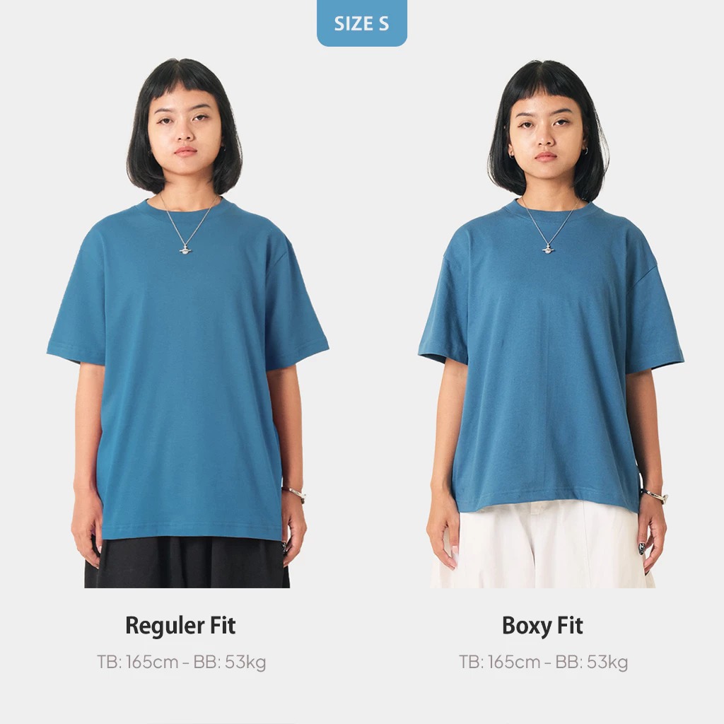 CRSL Classic Tees Regular Fit I Cotton Combed I Kaos Polos I Premium Tshirt Unisex