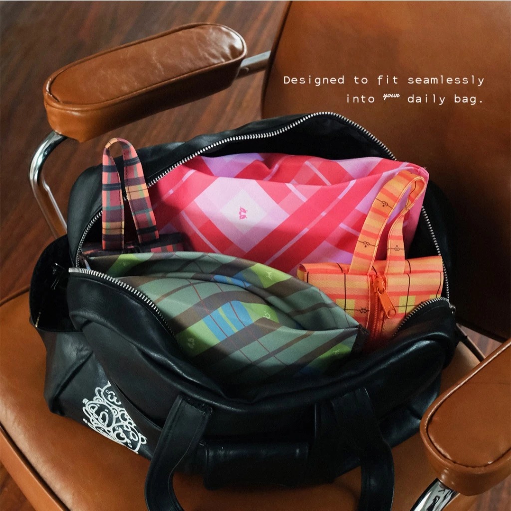 CRSL Tata Travel Pouch | Bag organizer koper | Tas storage penyimpanan lipat | Packing set travel