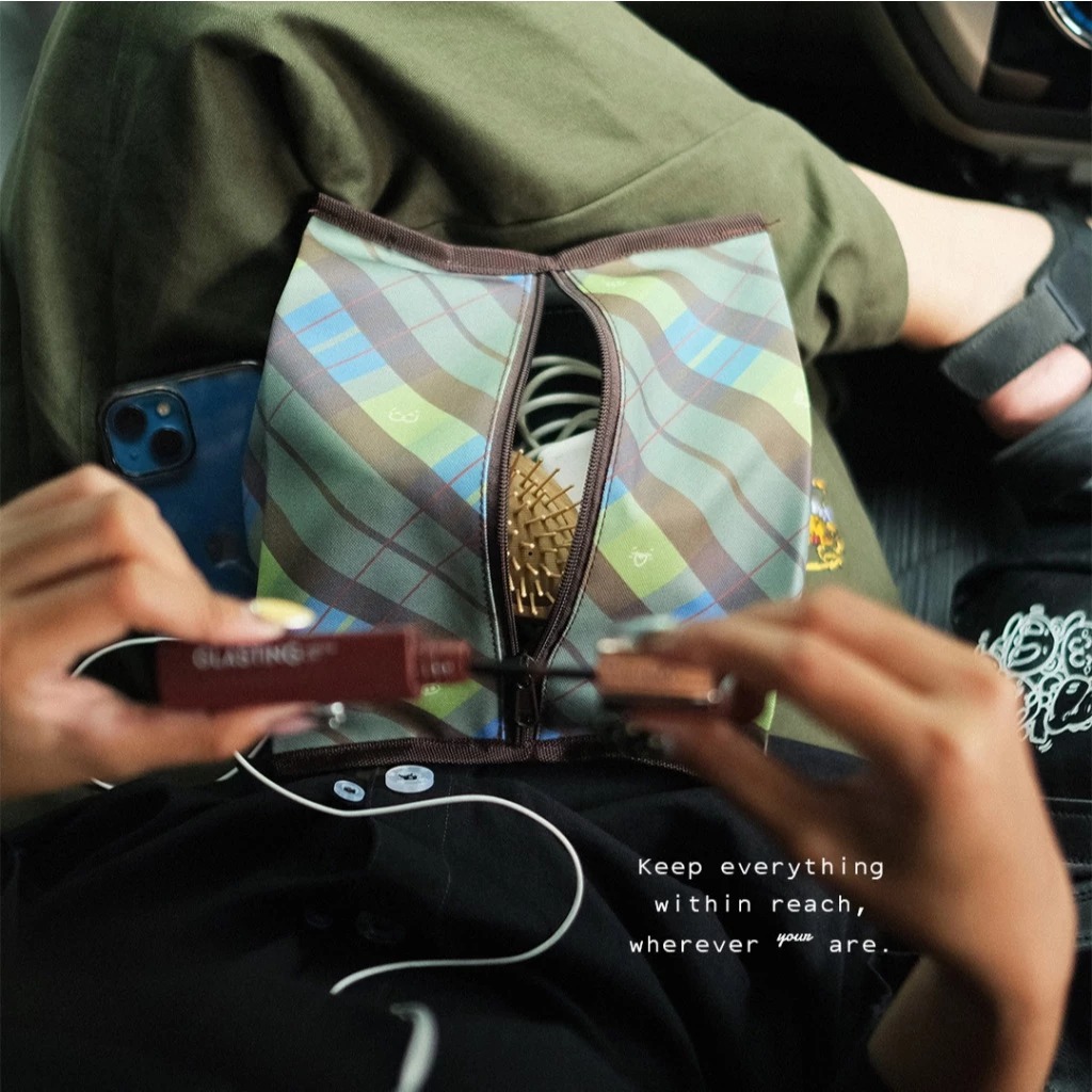 CRSL Tata Travel Pouch | Bag organizer koper | Tas storage penyimpanan lipat | Packing set travel