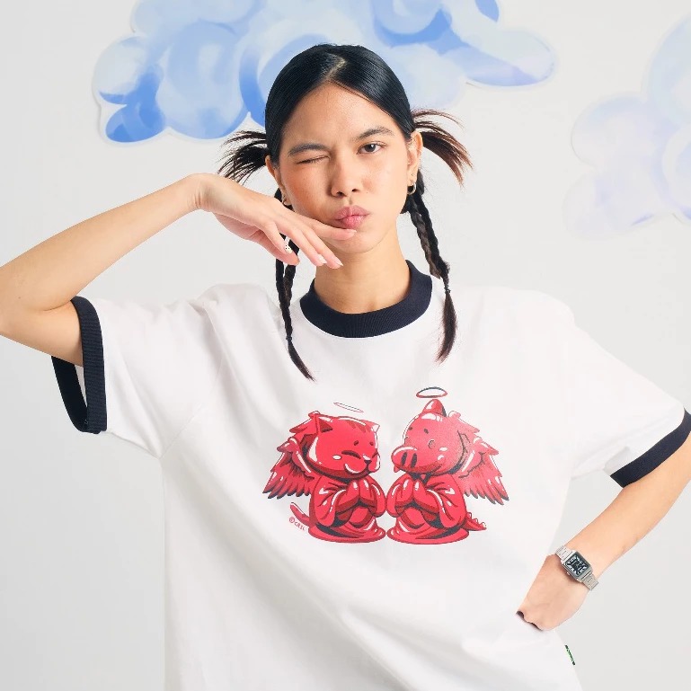 CRSL Angel Tees White