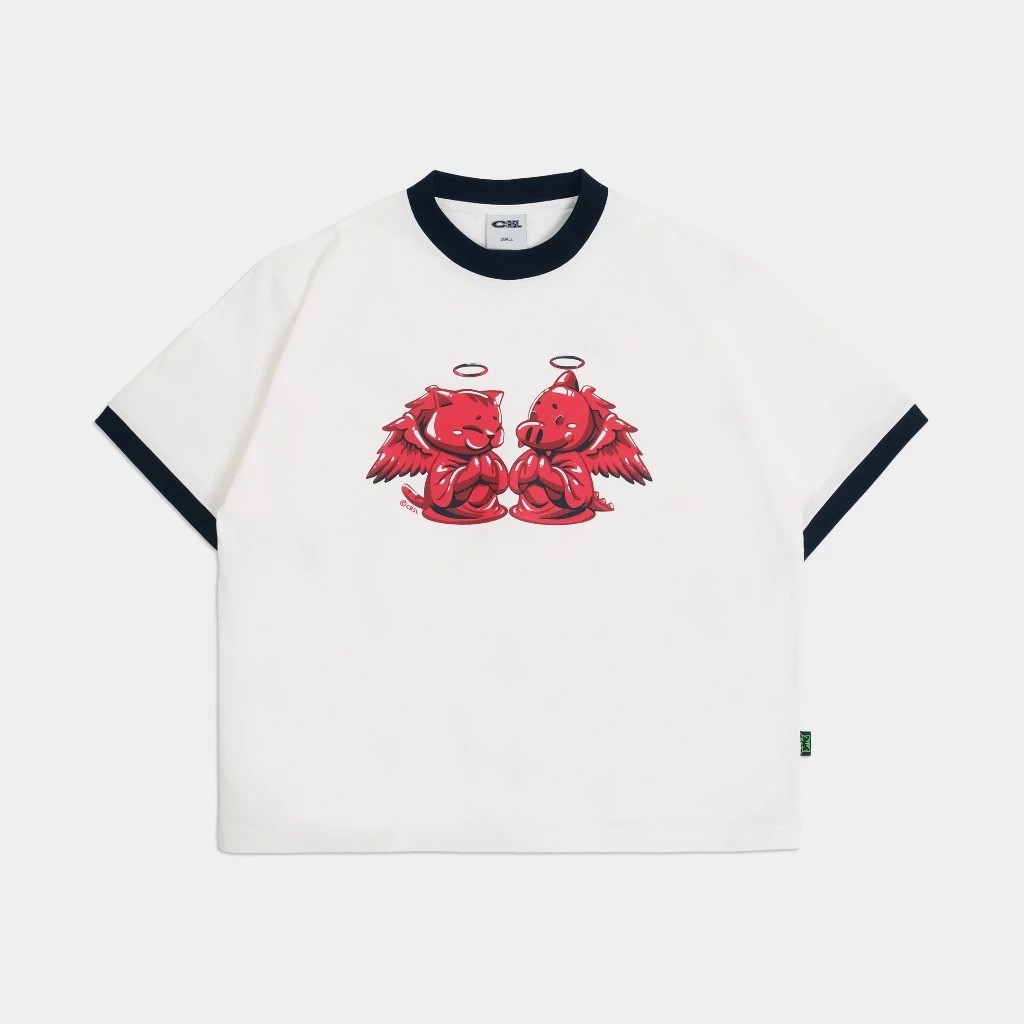 CRSL Angel Tees White