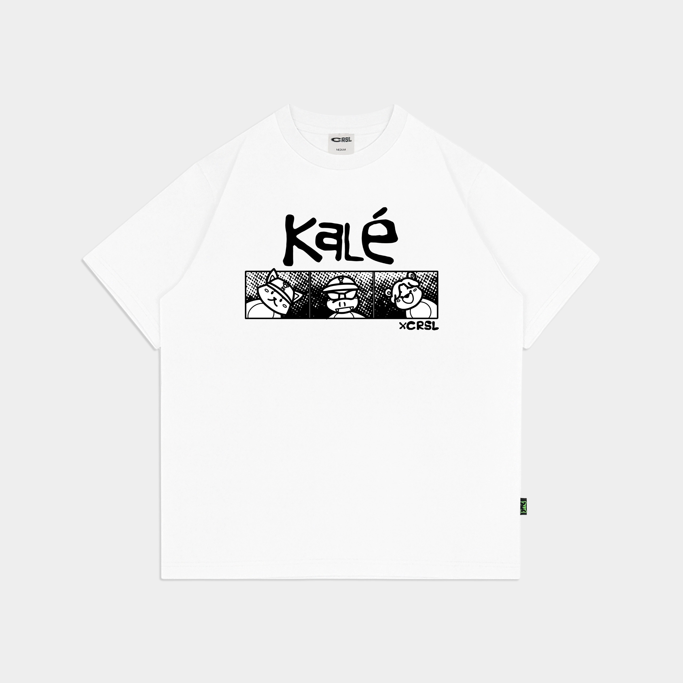 CRSL X KALE WELVER TEES WHITE