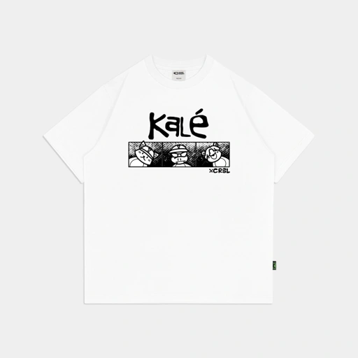 CRSL X KALE WELVER TEES WHITE
