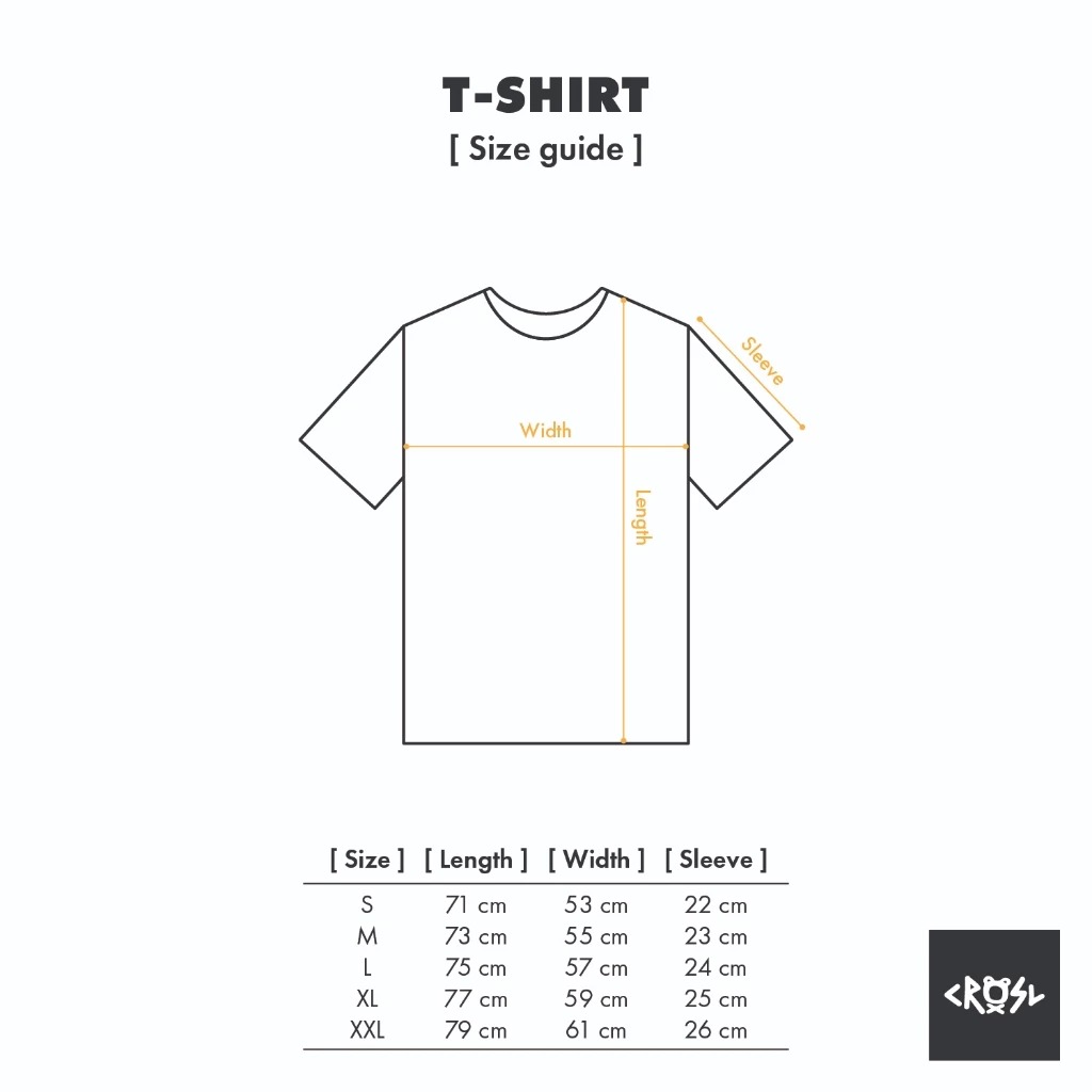 CRSL Chilo Arco Stripe Tees Cream I Baju Garis-Garis I Stripe T-Shirt I Kaos Atasan I Basic Tees I Regular T-Shirt I Unisex