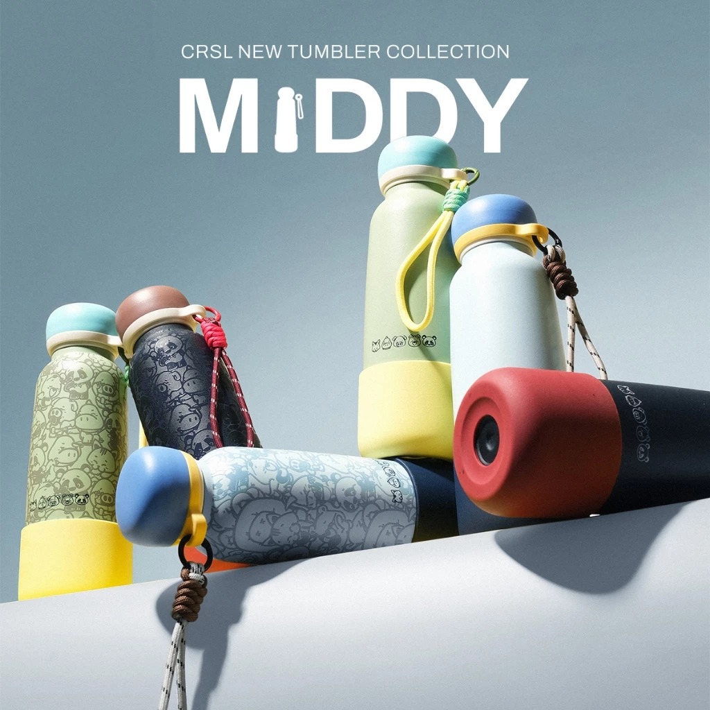 CRSL Middy Tumbler I Botol minum Stainless 19Oz 570ml