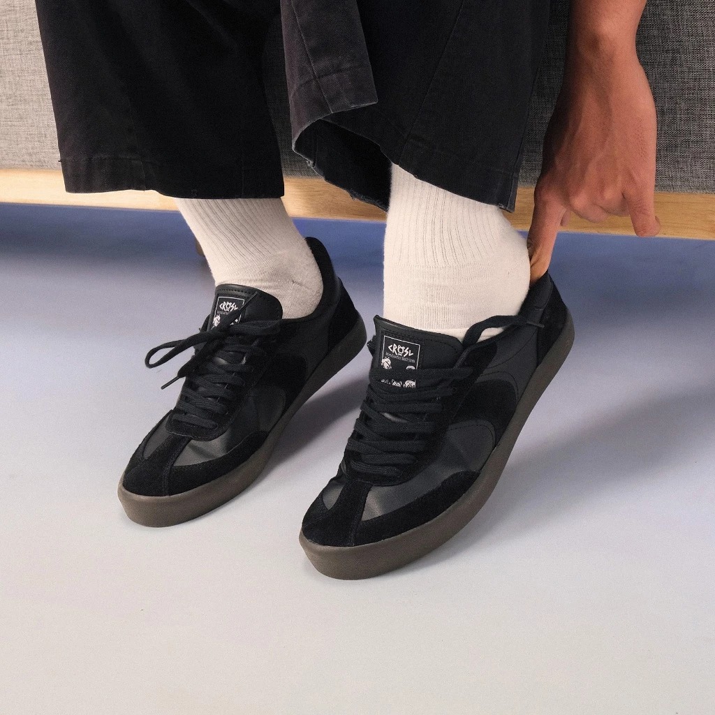 CRSL Odin Slyde Sneakers Black I Sepatu Bertali I Unisex