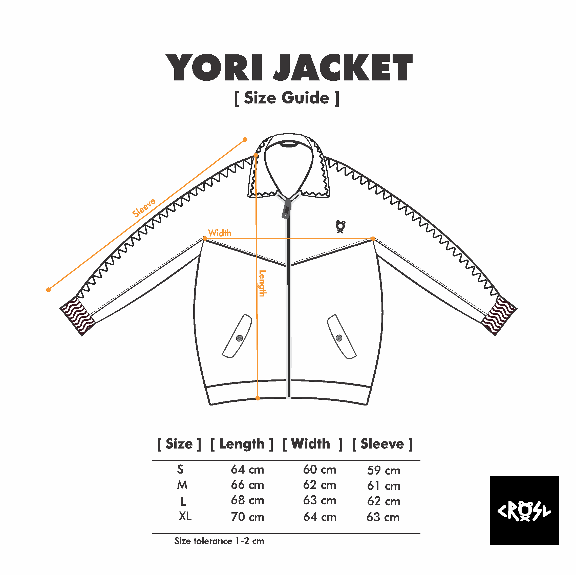 CRSL Yori Jacket | Windbreaker Jacket | Windbreaker Wanita Outdoor