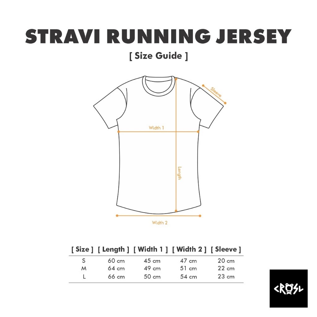 CRSL Stravi Jersey Black | Women's Short Sleeve Running Jersey Top Baju Olahraga Dry Fit Lari Wanita