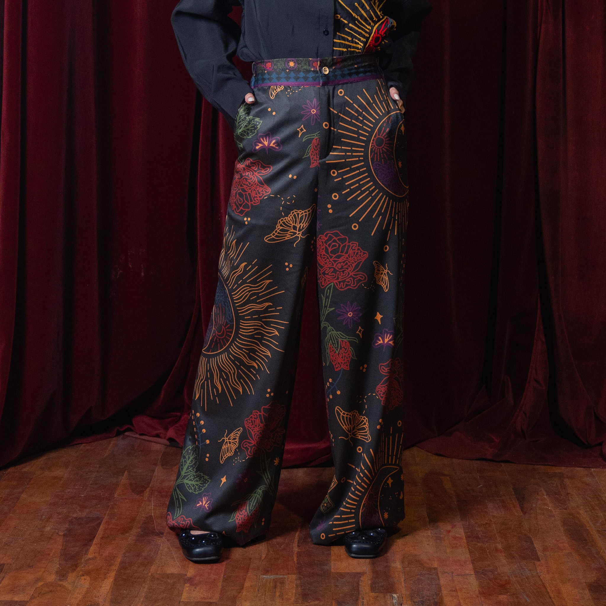Andromeda Pants Black - Nonaetal X Dianable