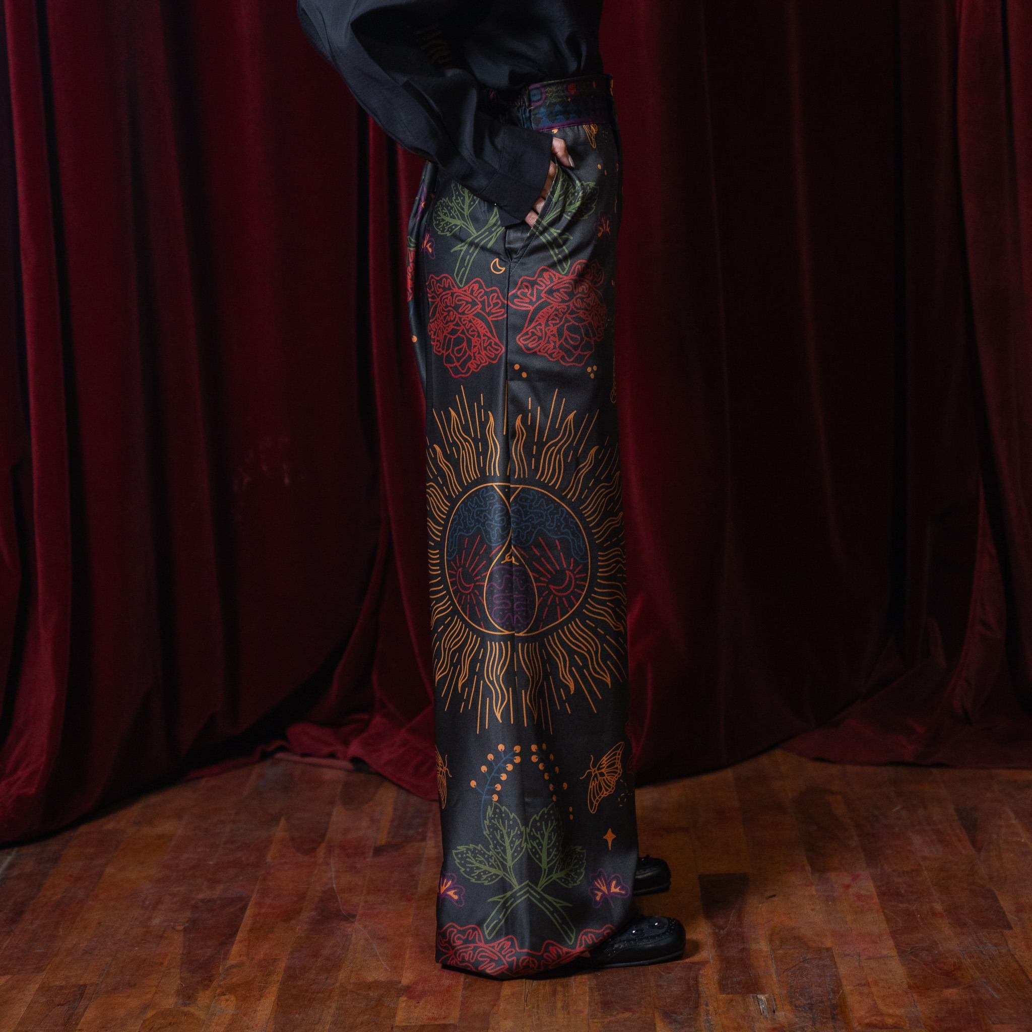 Andromeda Pants Black - Nonaetal X Dianable