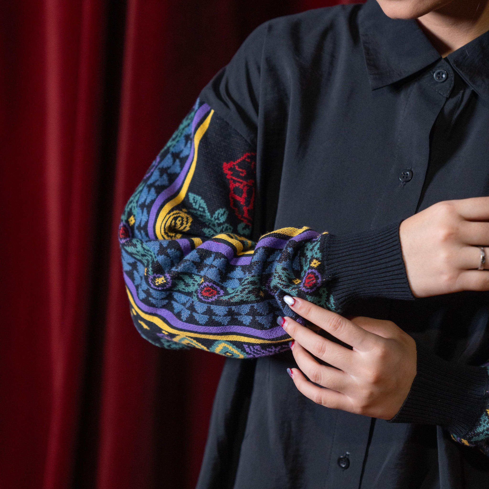 Virgo Shirt Knit Sleeve - Nonaetal X Dianable
