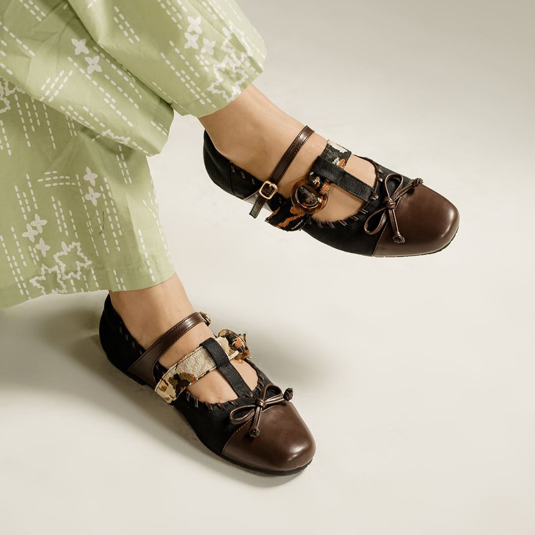 Sorai Flatshoes Wanita Mary Jane - Dianable