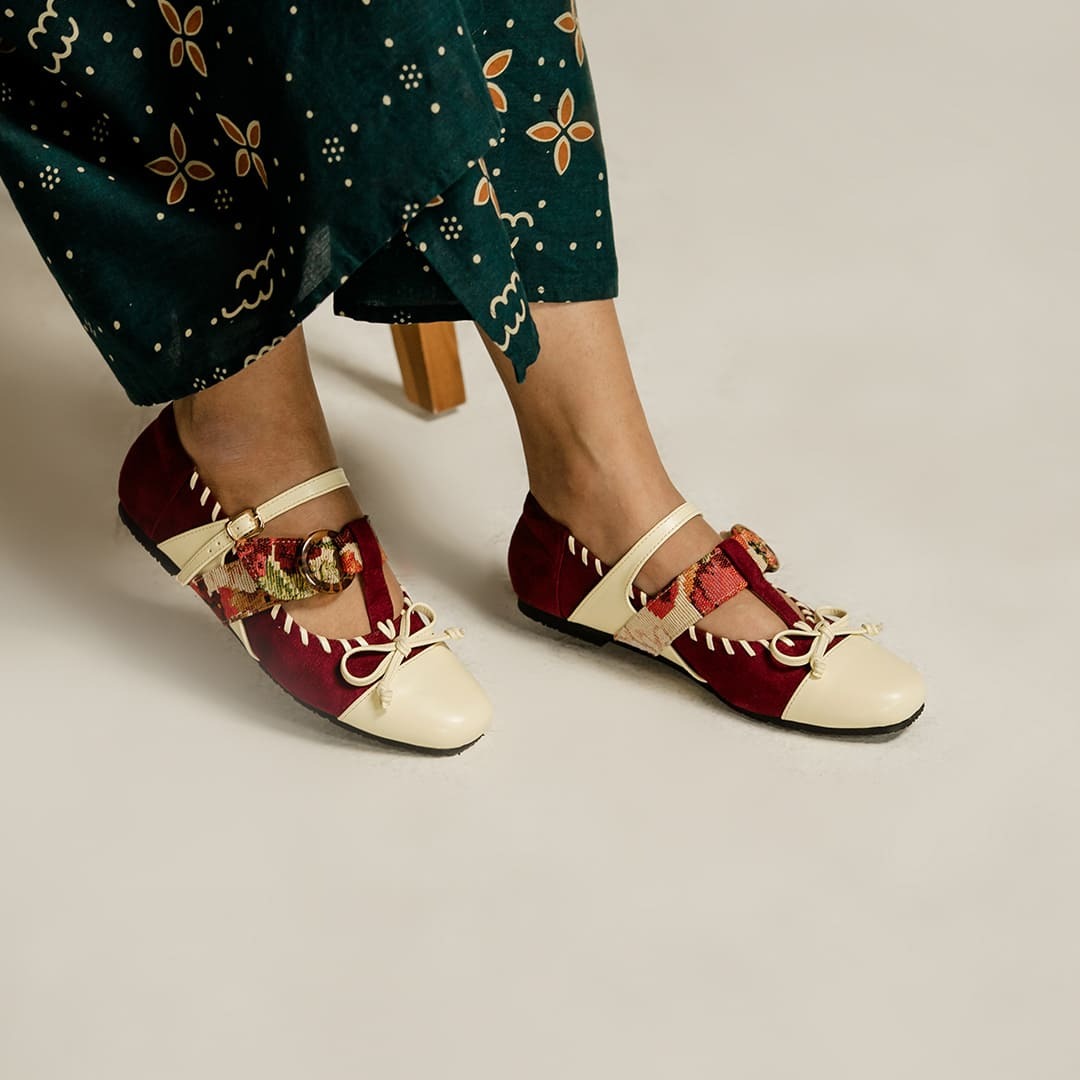 Sorai Flatshoes Wanita Mary Jane - Dianable