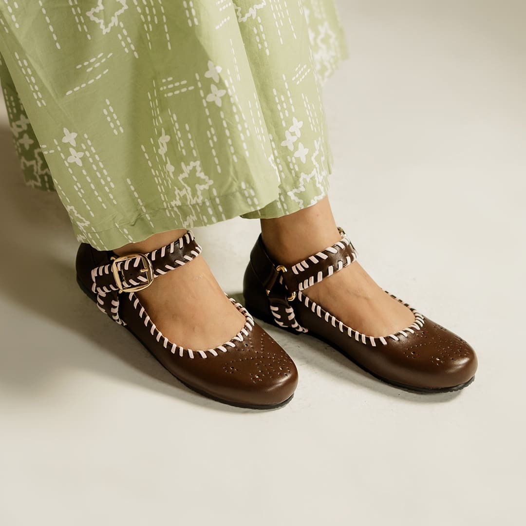 Senna Flatshoes Wanita Ankle - Dianable