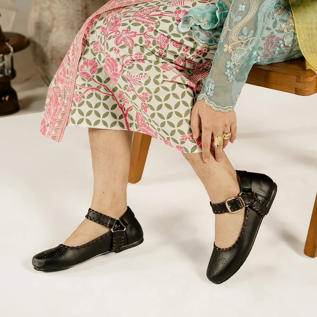 Senna Flatshoes Wanita Ankle - Dianable
