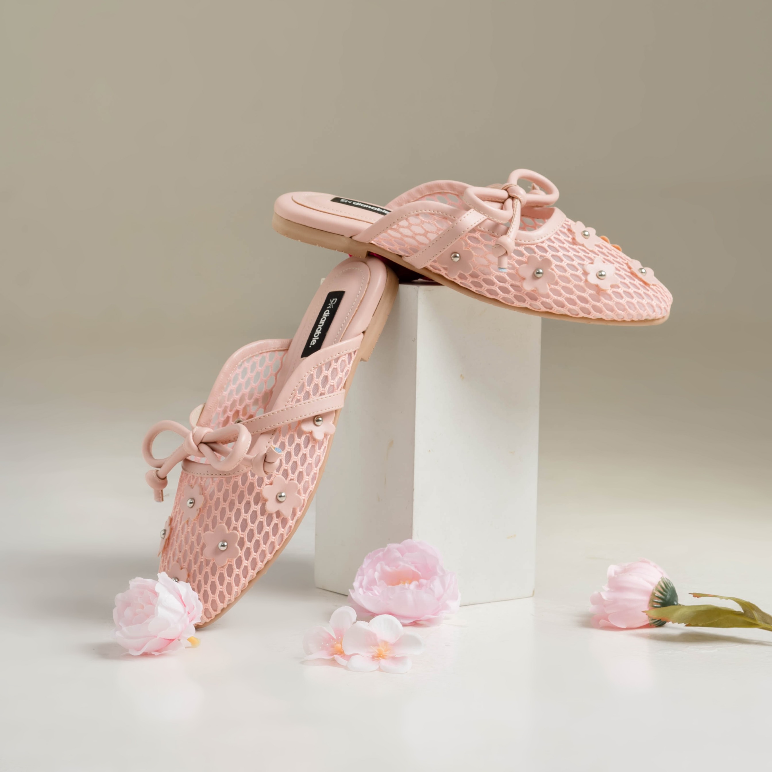 Kansa Flat Mules Sandal Dianable