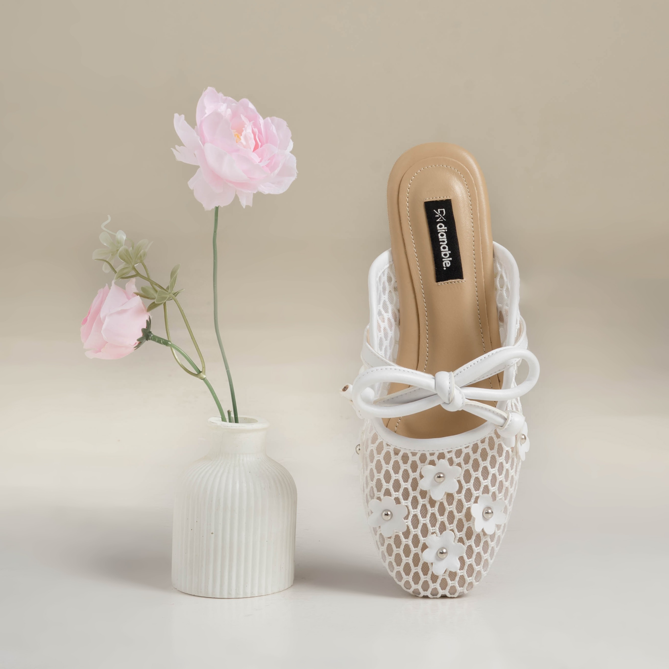 Kansa Flat Mules Sandal Dianable