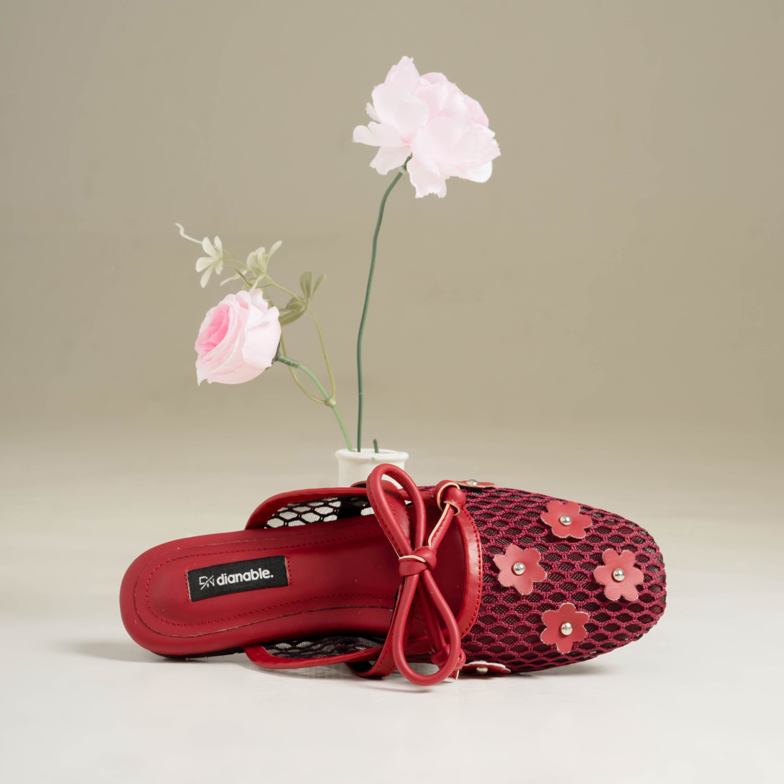 Kansa Flat Mules Sandal Dianable