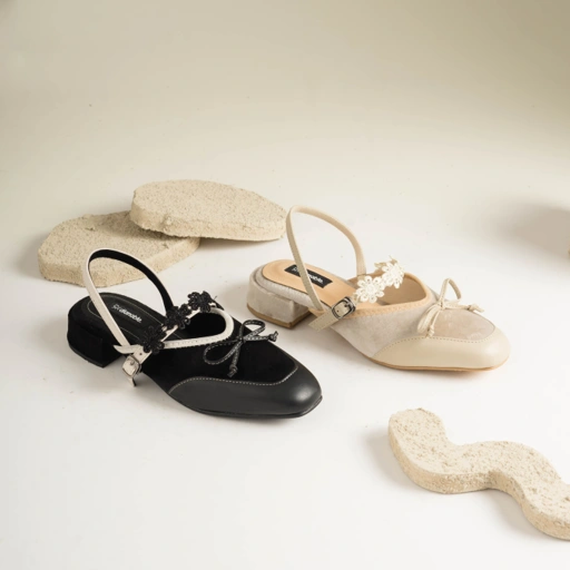 Image of Livy Heels Mules Shoes Dianable