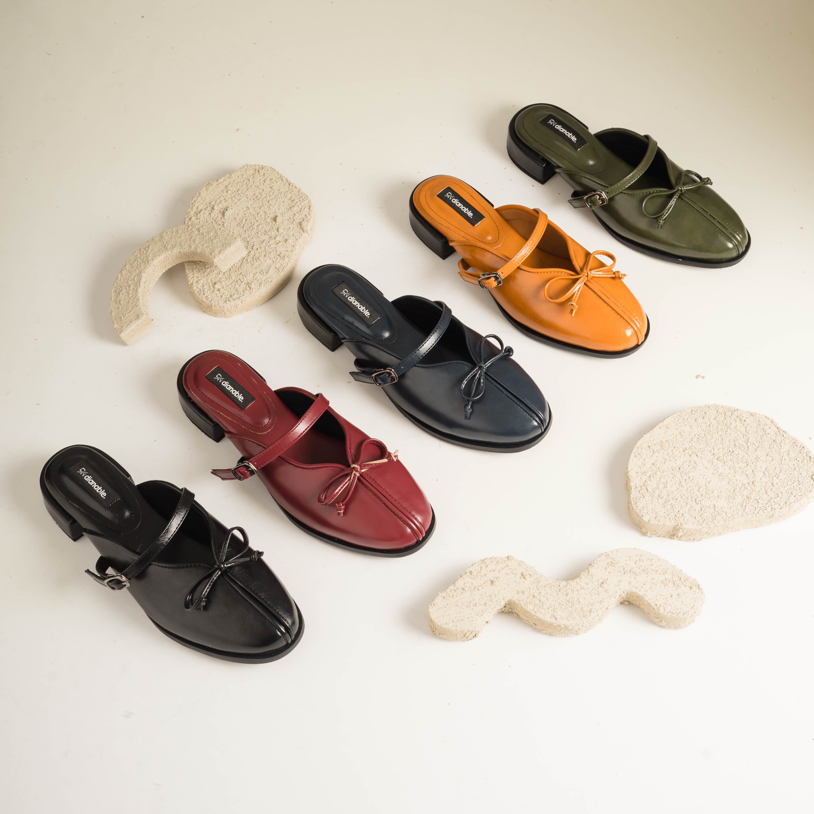 Emily Mules Shoes - Dianable