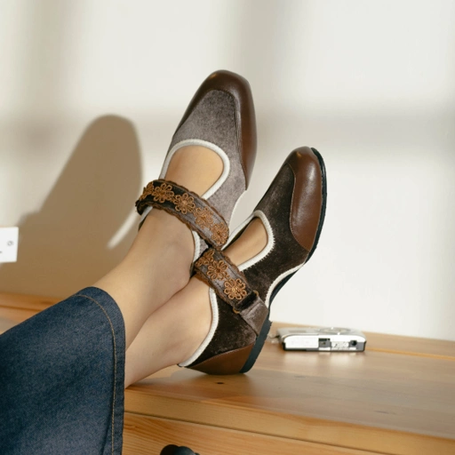 Image of Dianable - Ilona Brown Flatshoes Sepatu Wanita