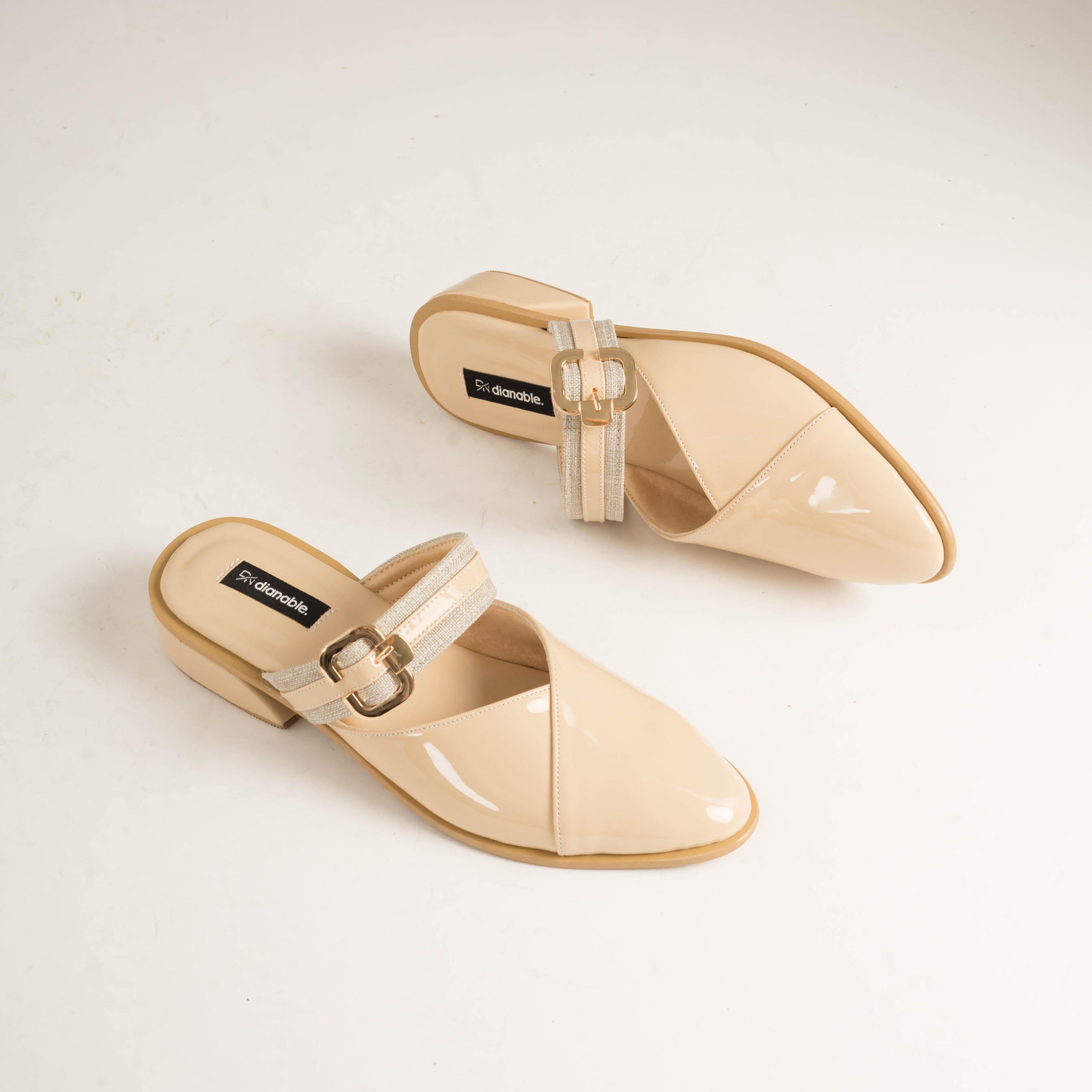 Naura Heels Mules Shoes Dianable