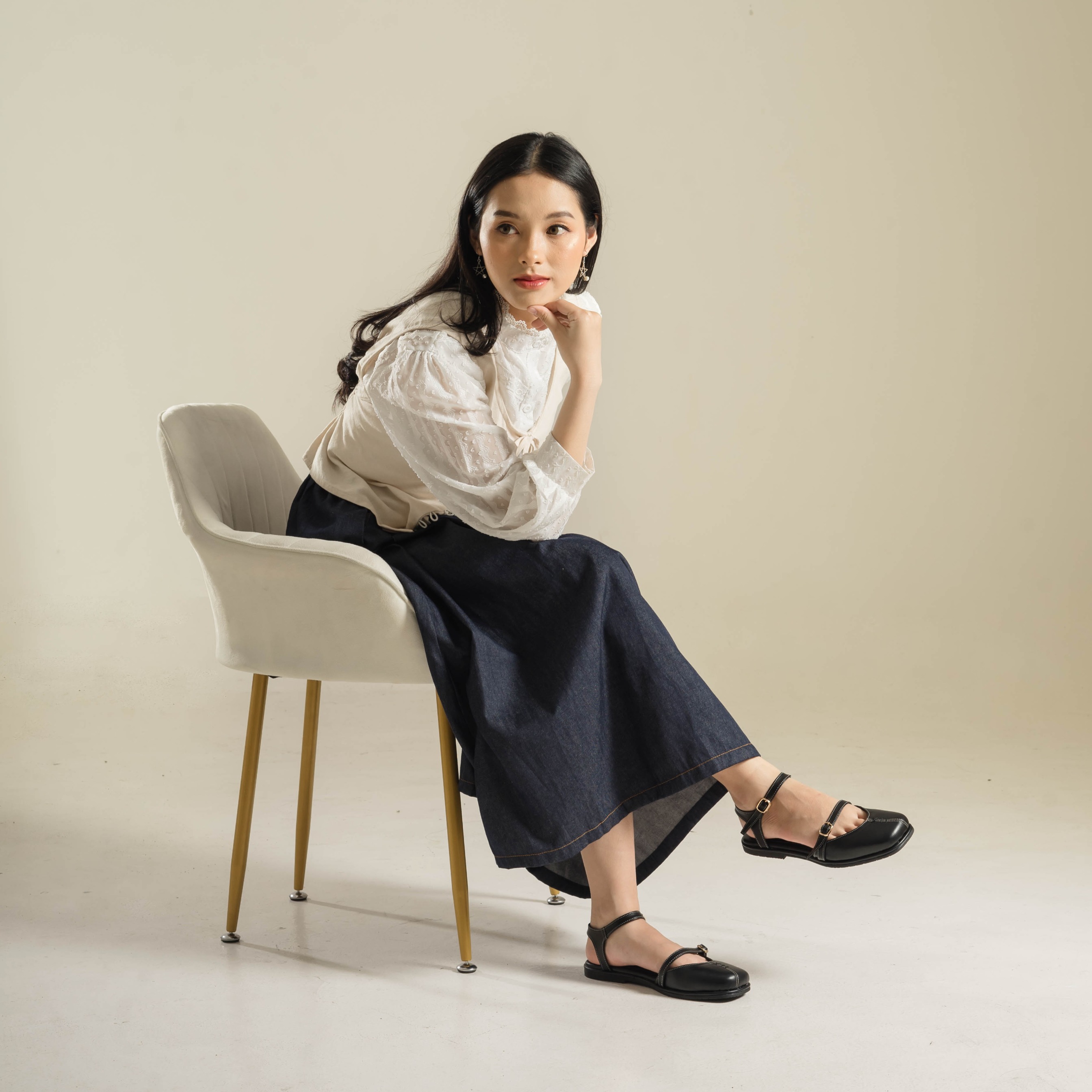 Lyora Ankle Strap Sepatu Wanita Dianable