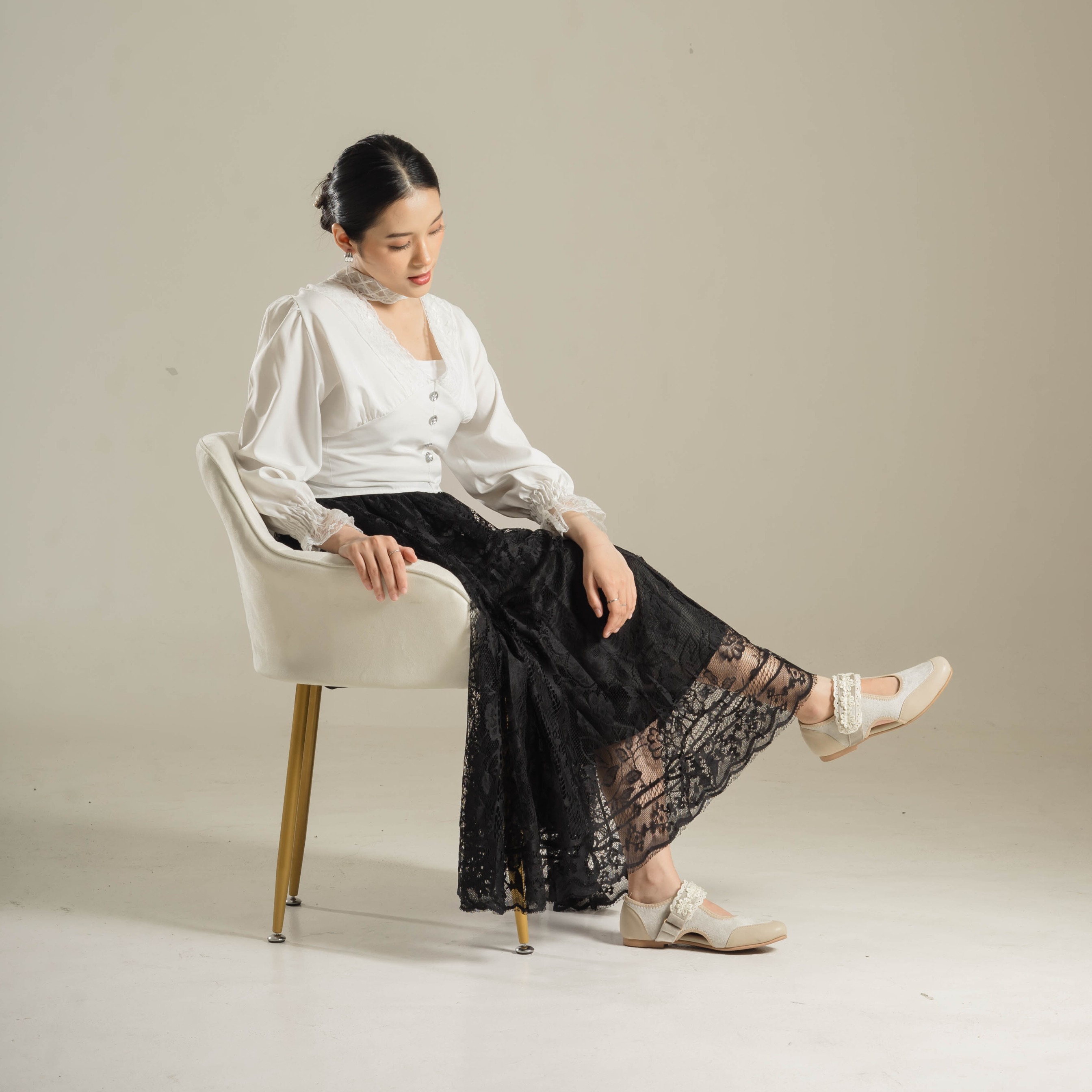 Ilona Flat Shoes - Dianable