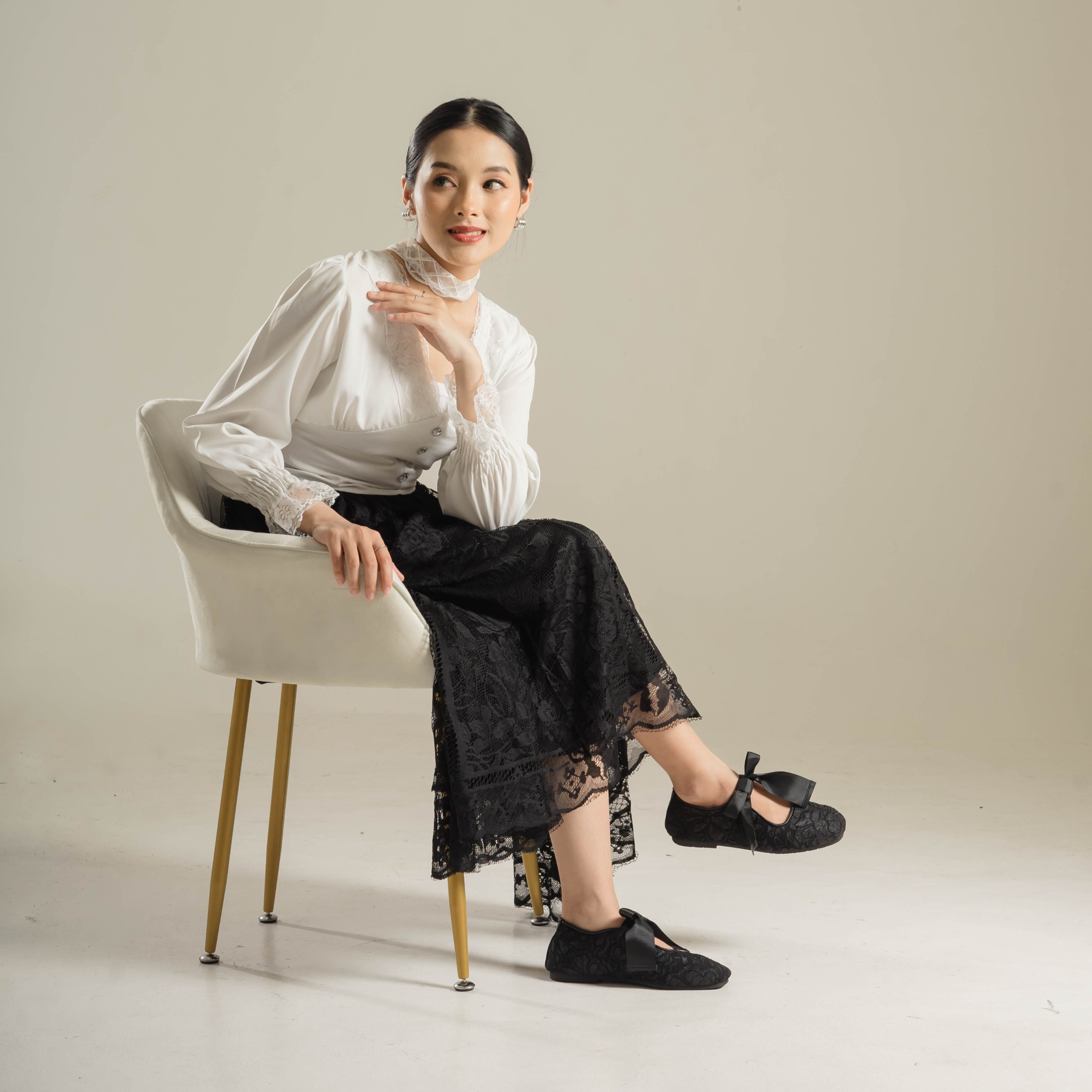 Duma Flat Shoes Sepatu Wanita - Dianable