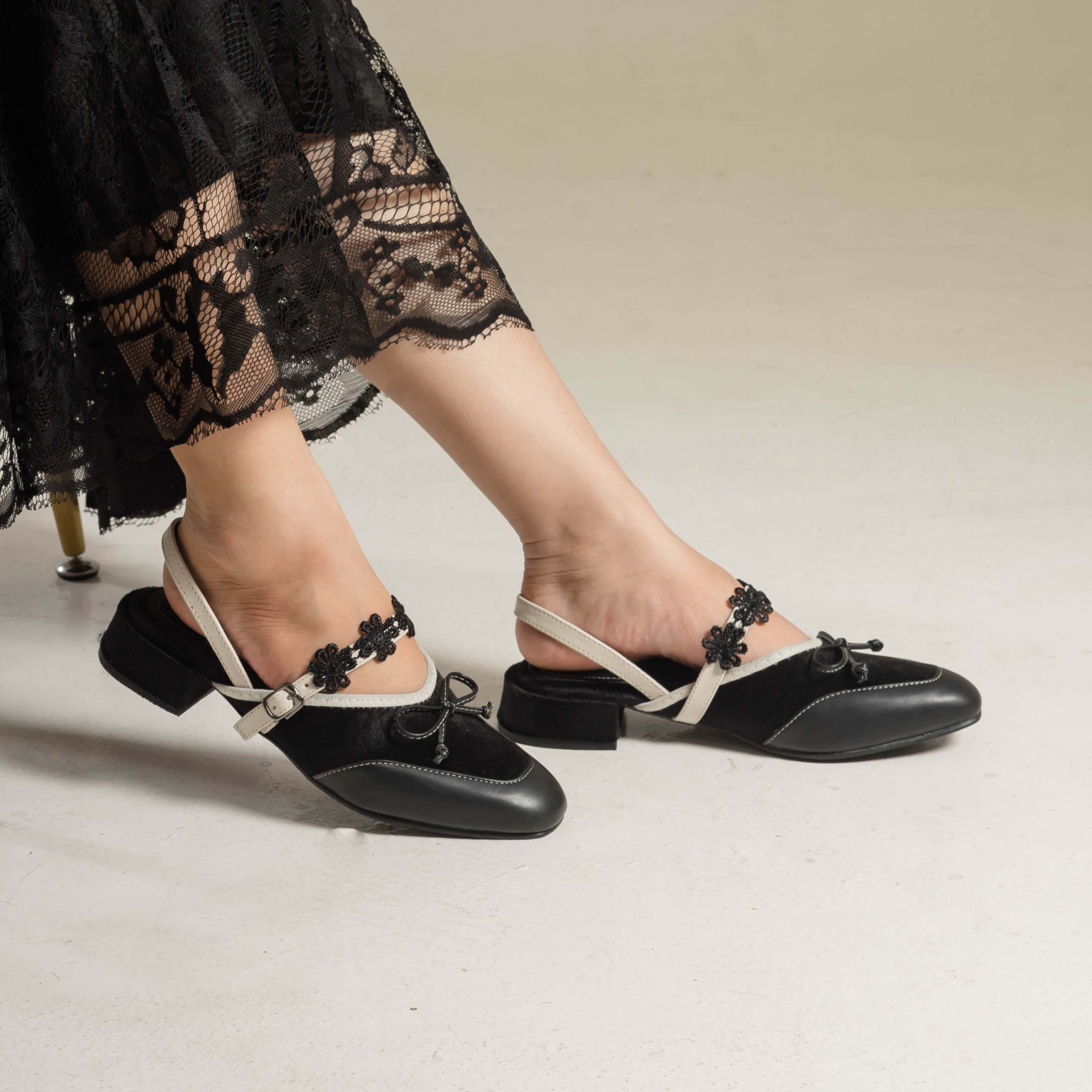 Livy Heels Mules Shoes - Dianable