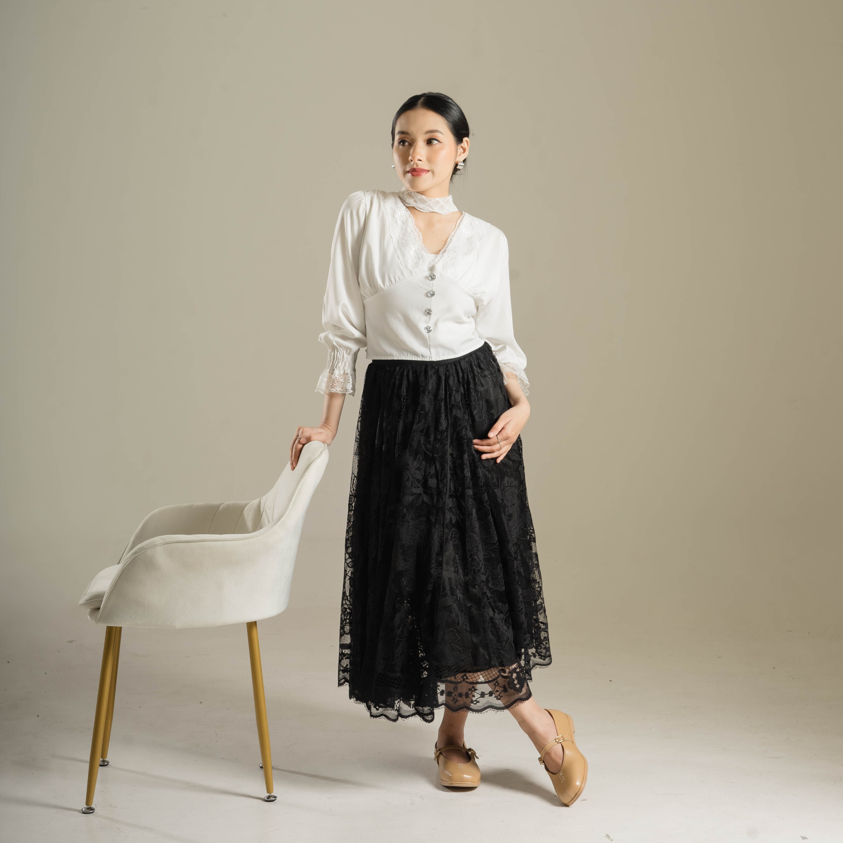Brisia Flat Shoes Wanita Dianable