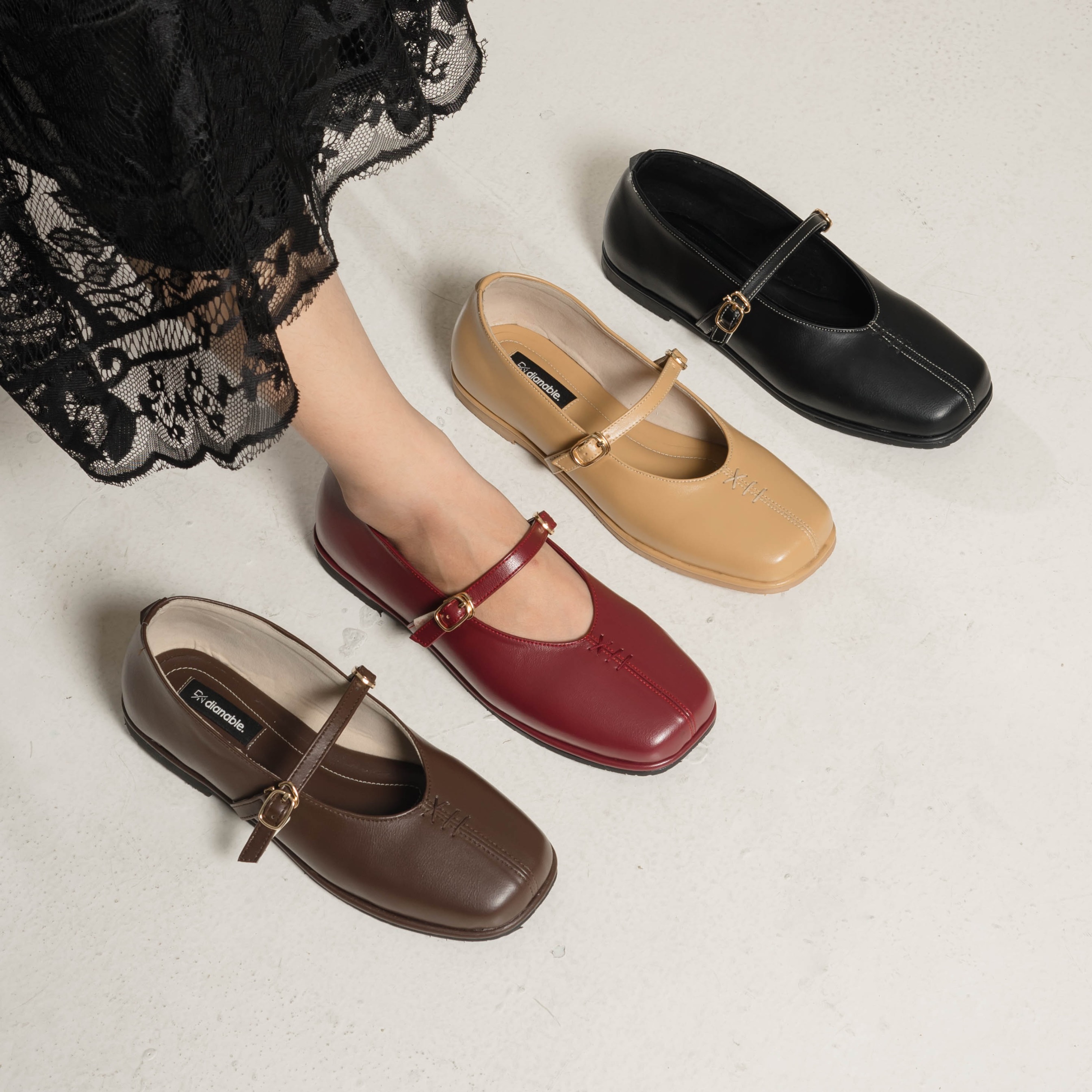 Brisia Flat Shoes Wanita Dianable