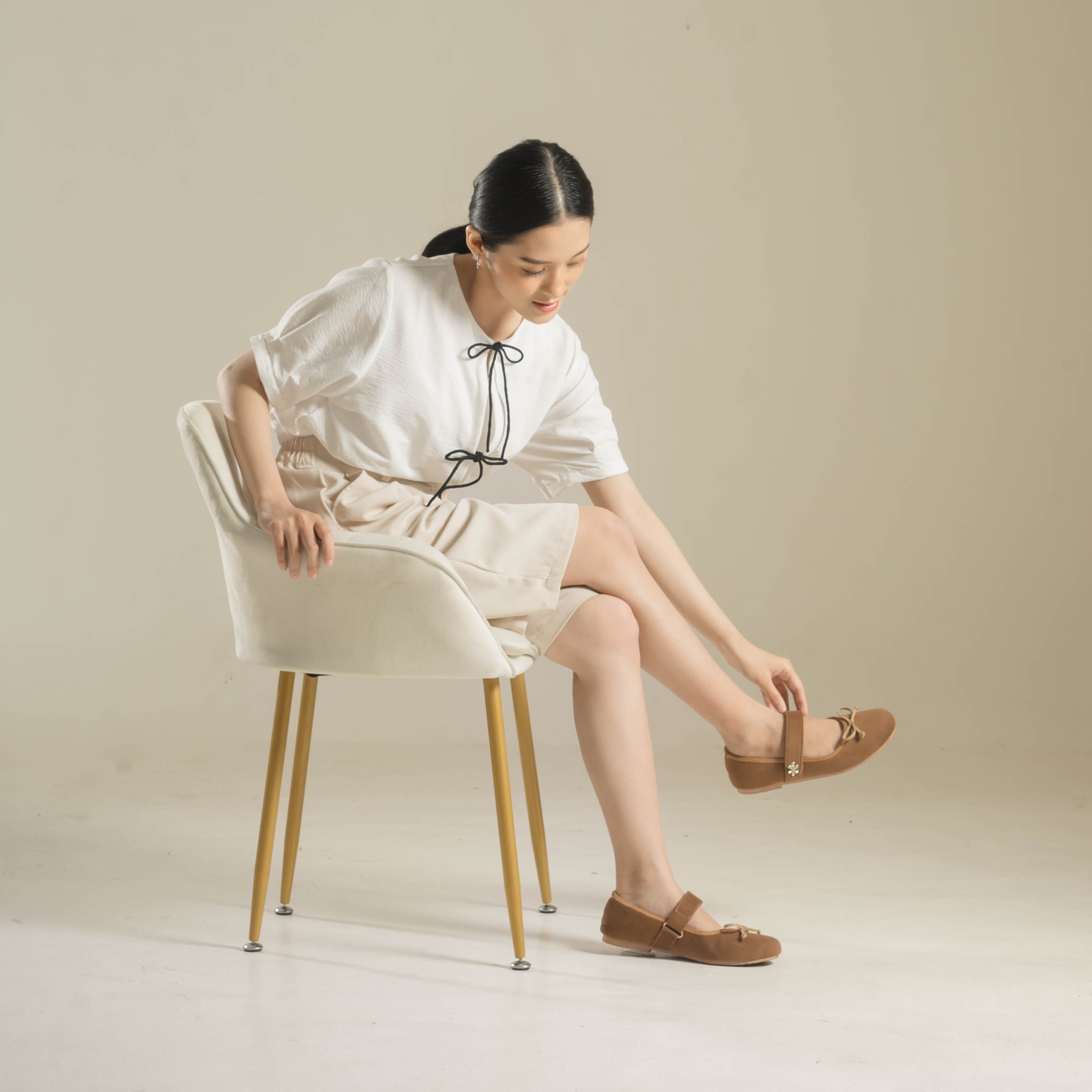 Lizzy Royal Collection Flat Shoes Dianable