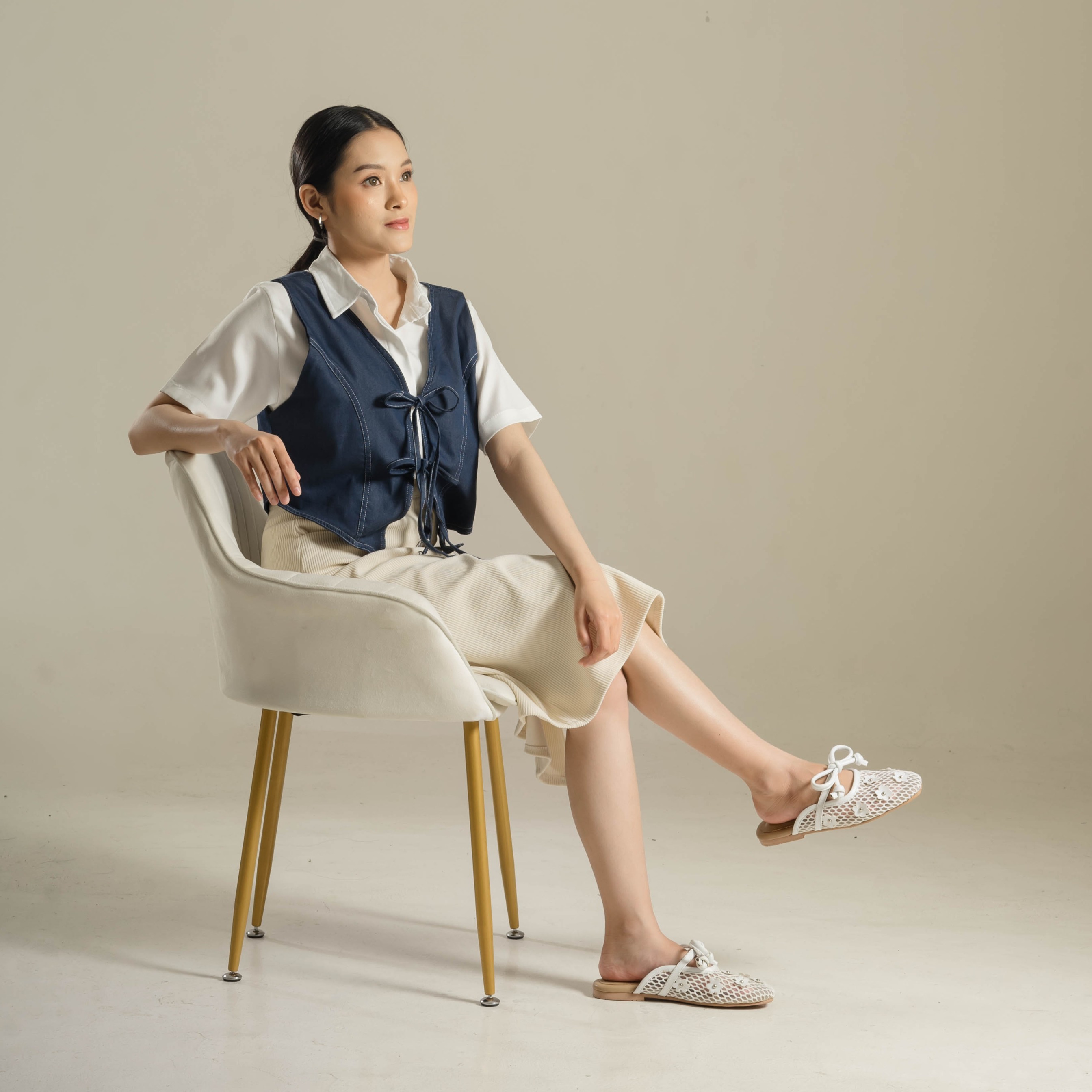 Kansa Flat Mules Sandal Dianable