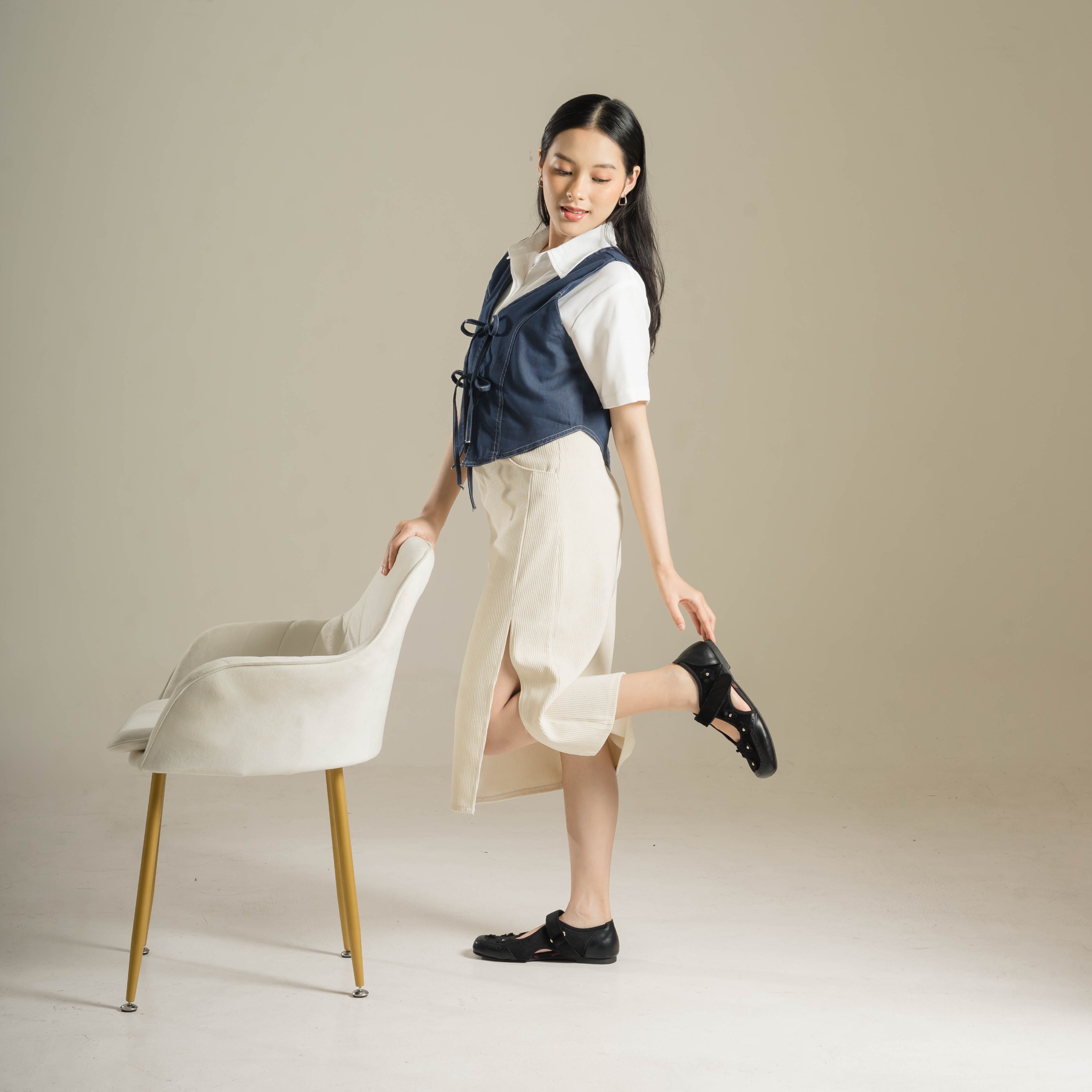 Stellar Flat Shoes Dianable X Nonaetal