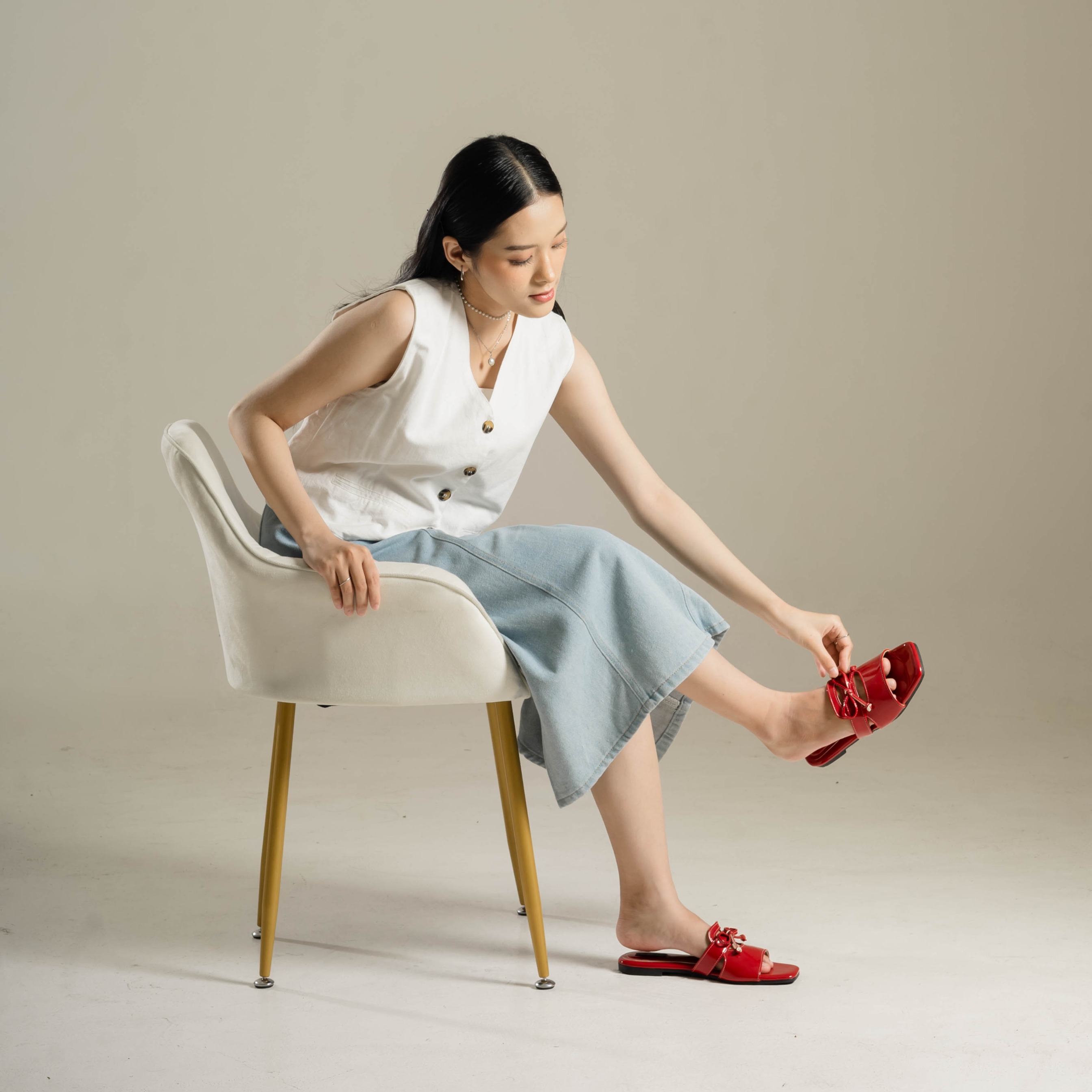 Lore Flat Sandals - Dianable