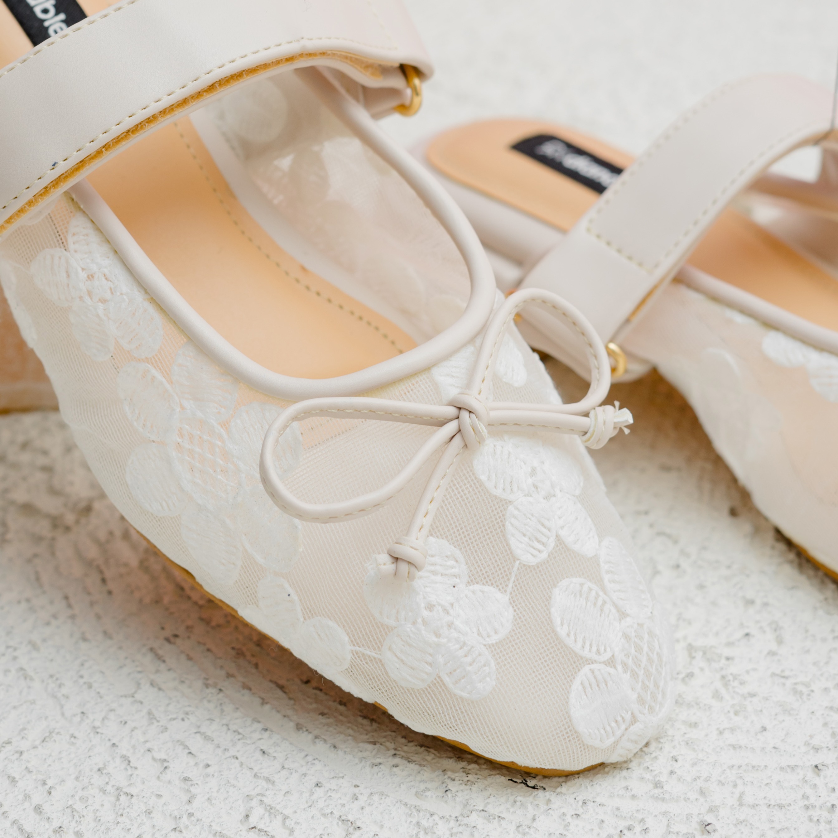 Lyria Heels Mules Shoes - Dianable