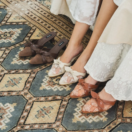 Image of Leonor Heels Mules Dianable