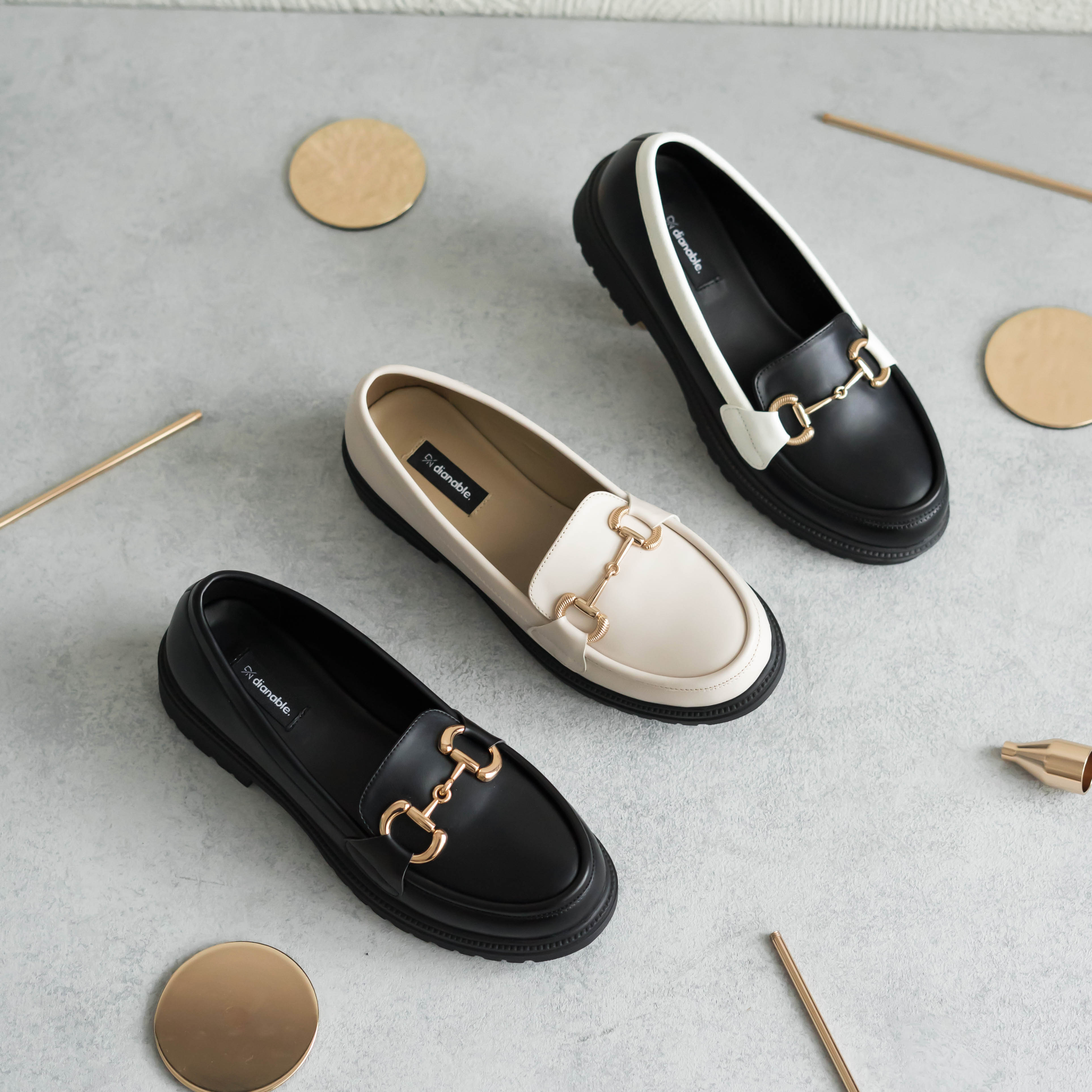 Gretha Loafers Shoes - Dianable