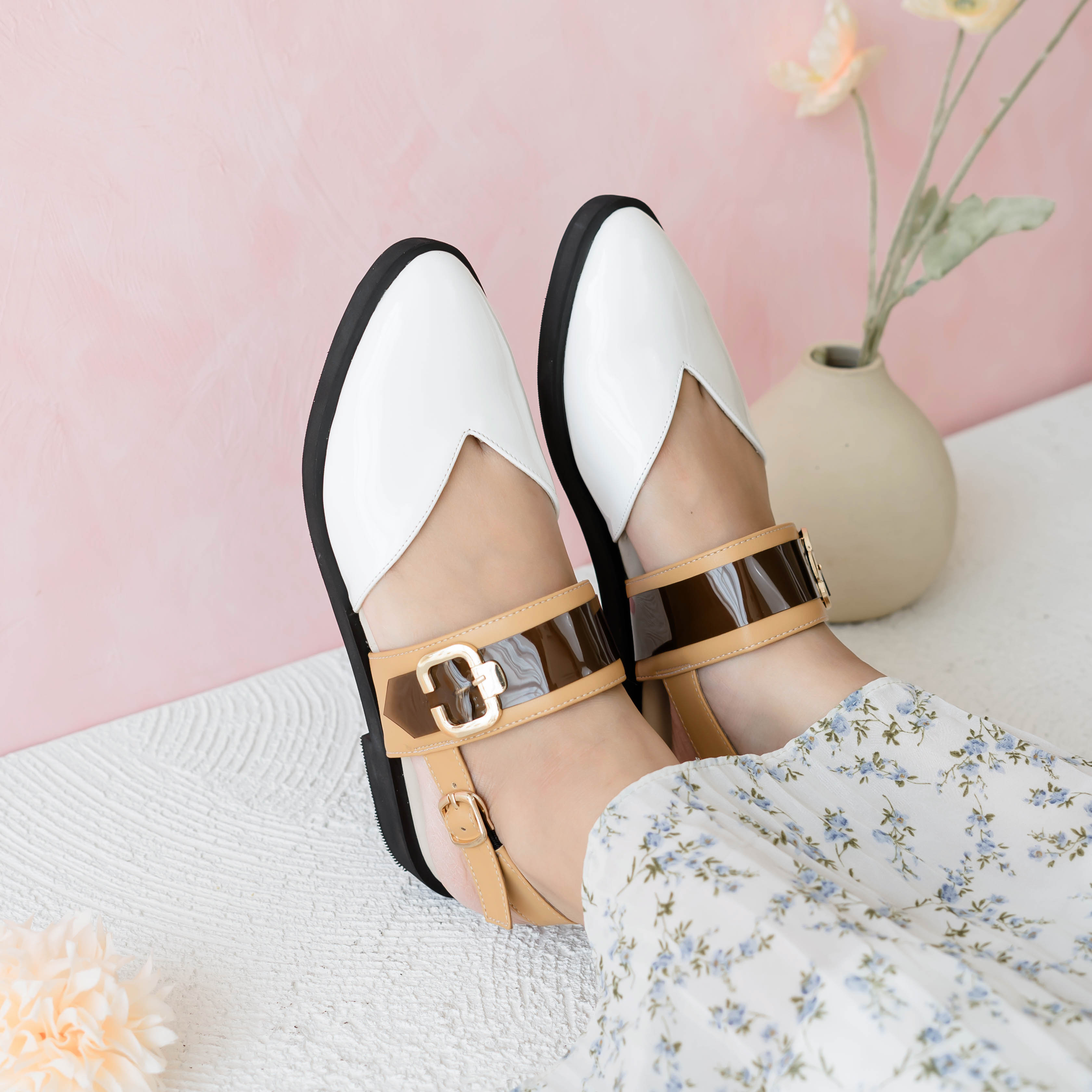 Tera Ankle Strap Shoes - Dianable