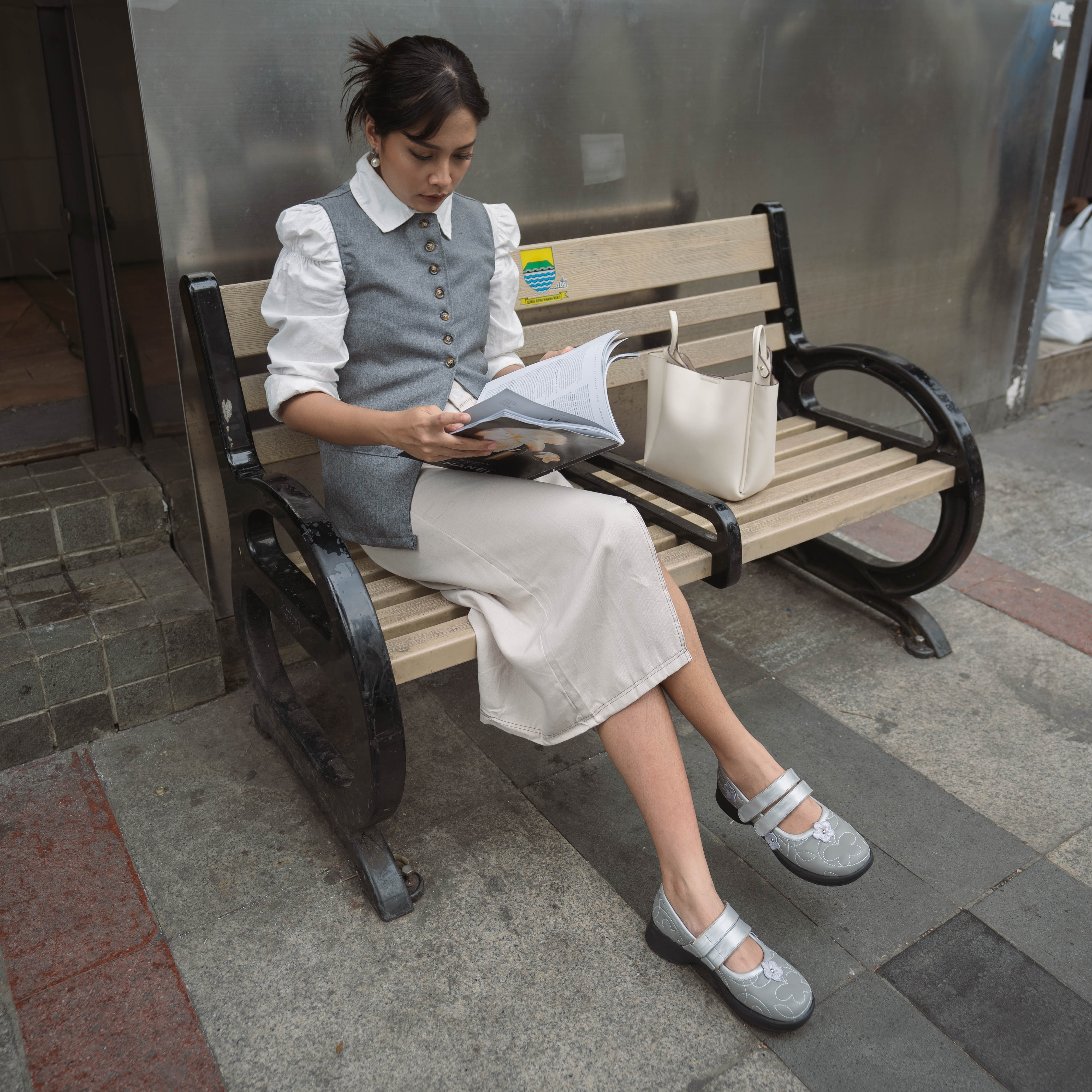 Alba Mary Jane Loafers Shoes Dianable