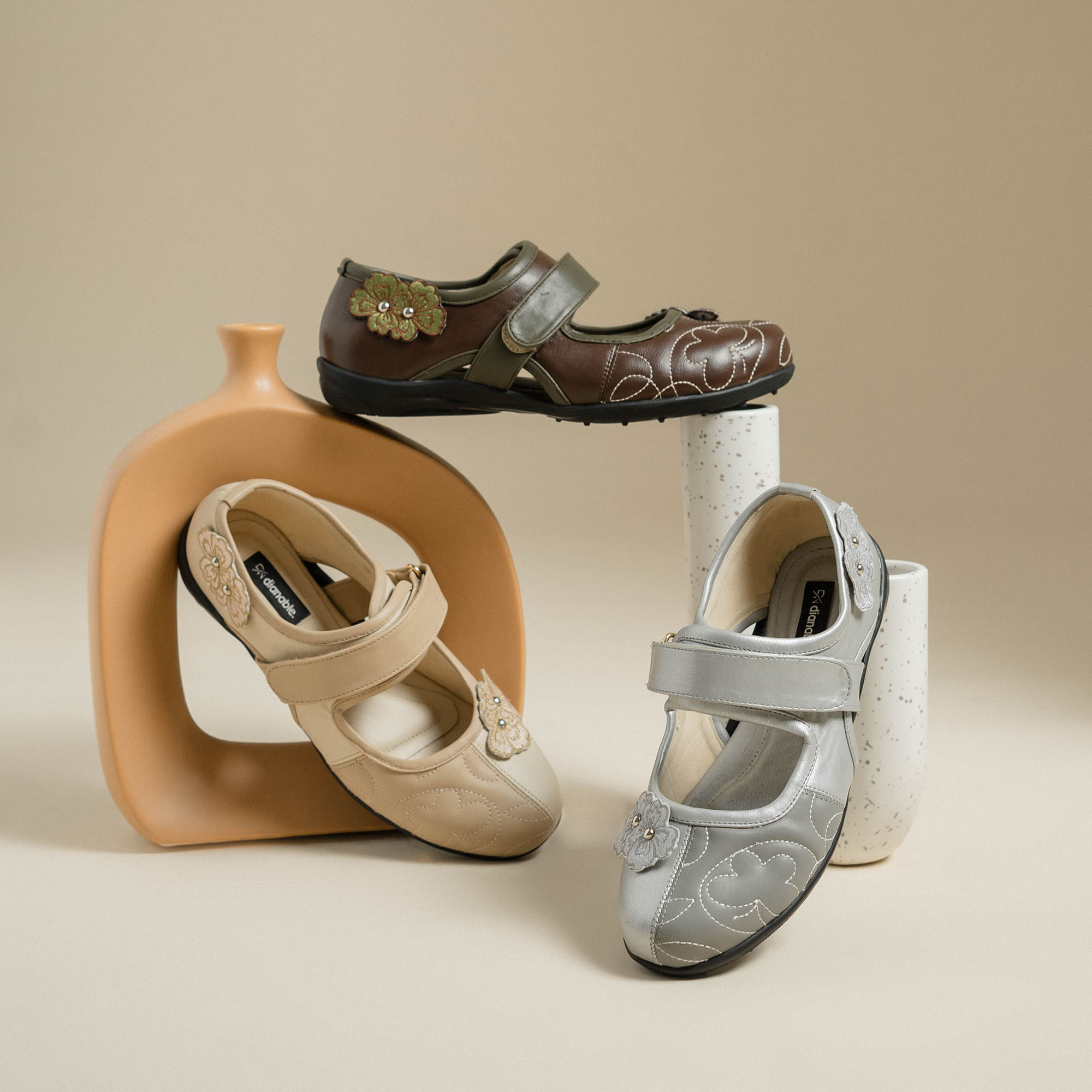 Gaia Sneakers Ballerina Shoes Dianable