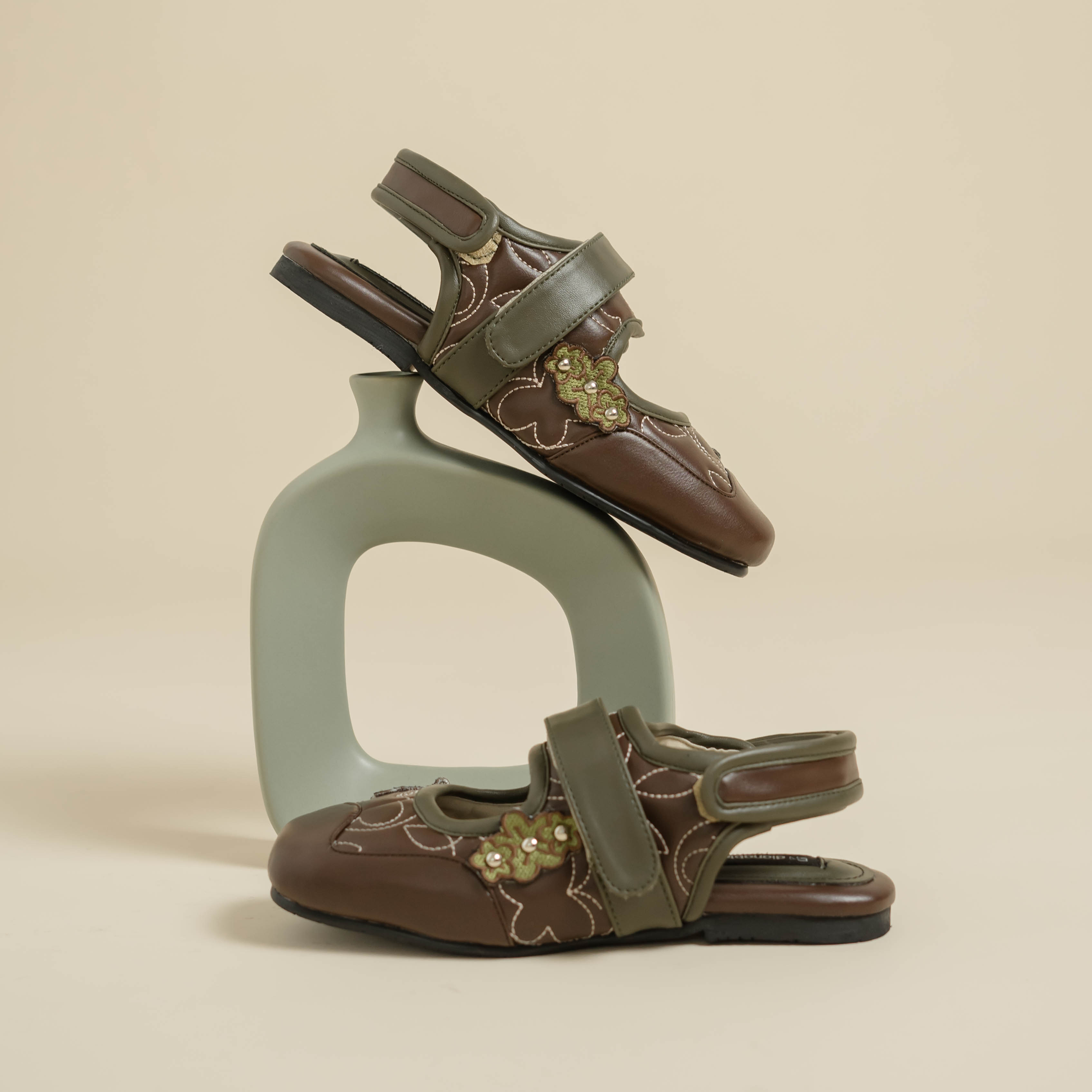 Lea Ankle Strap Mules Shoes Dianable