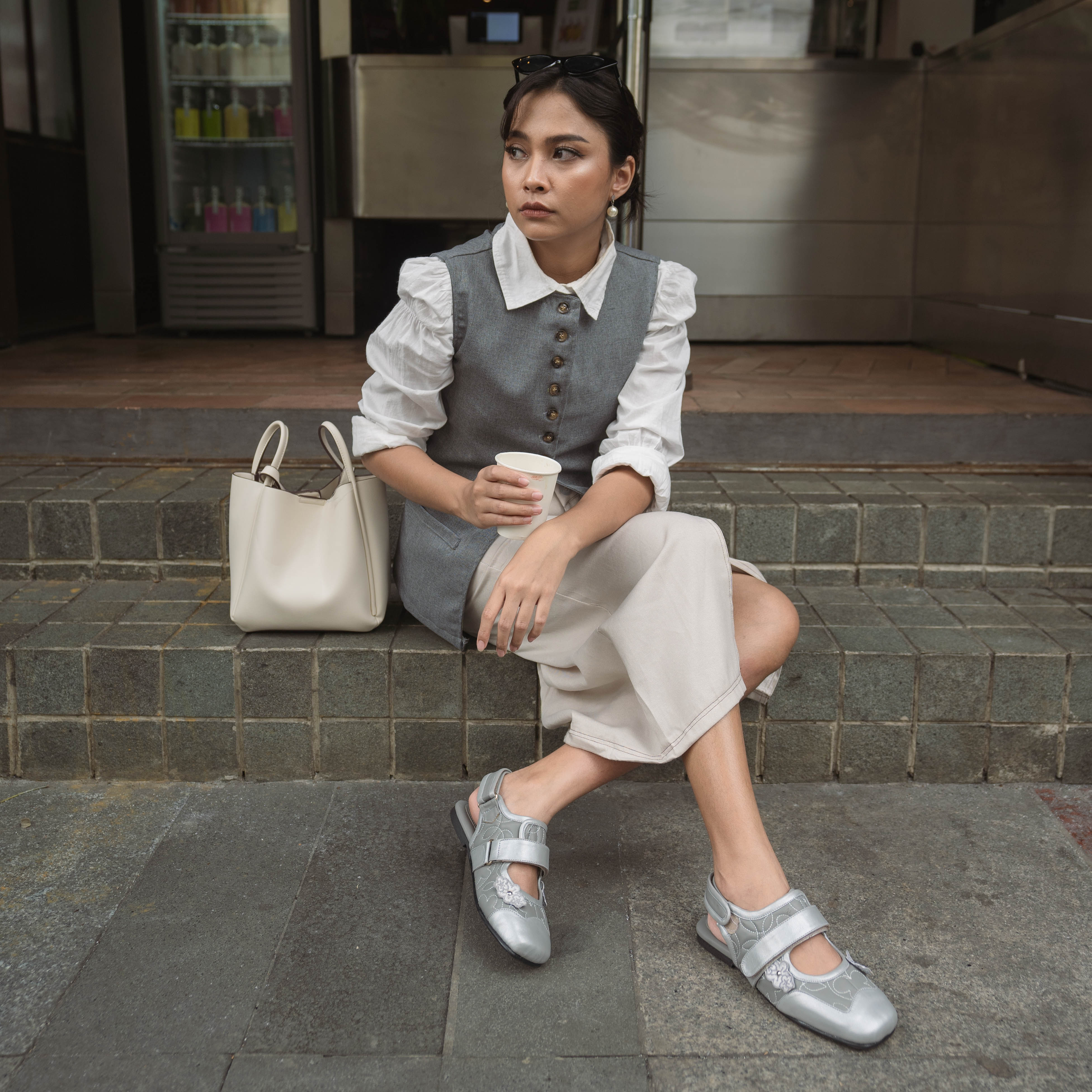 Lea Ankle Strap Mules Shoes Dianable