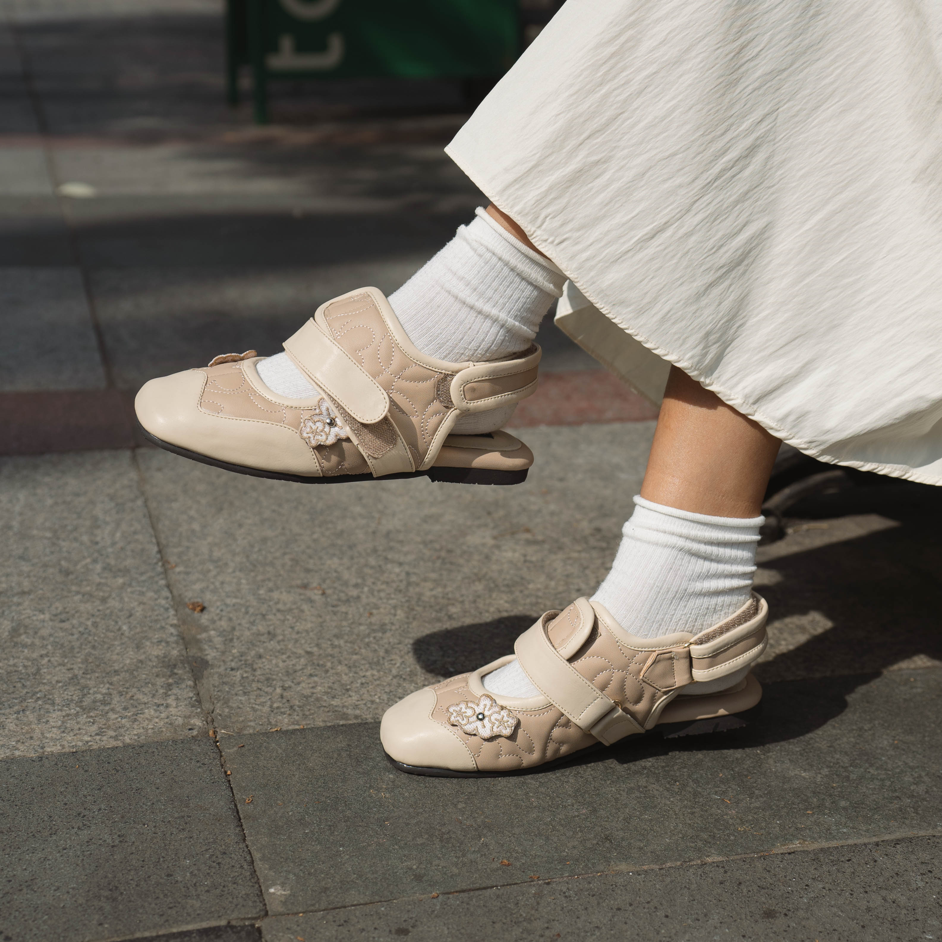 Lea Ankle Strap Mules Shoes Dianable