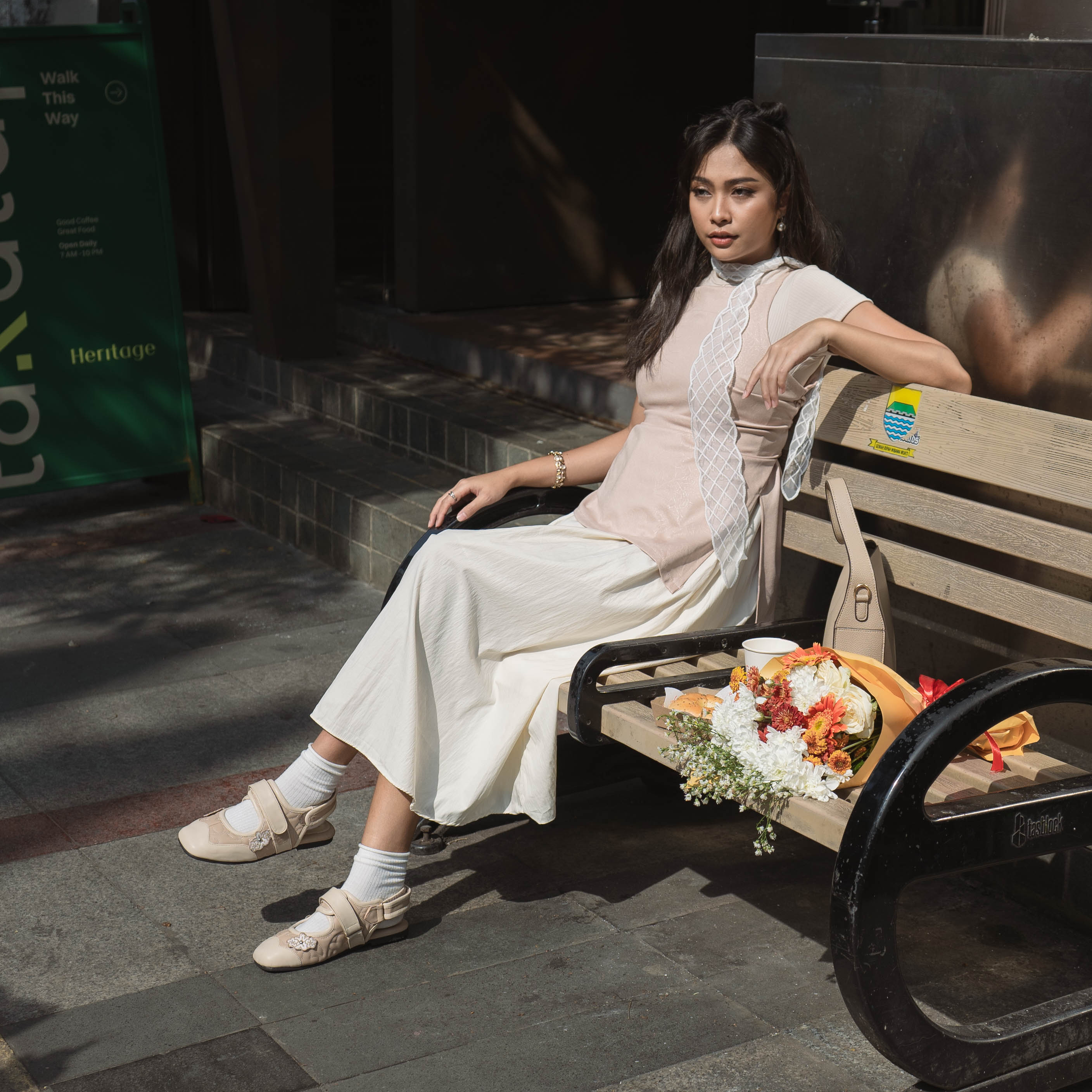 Lea Ankle Strap Mules Shoes Dianable
