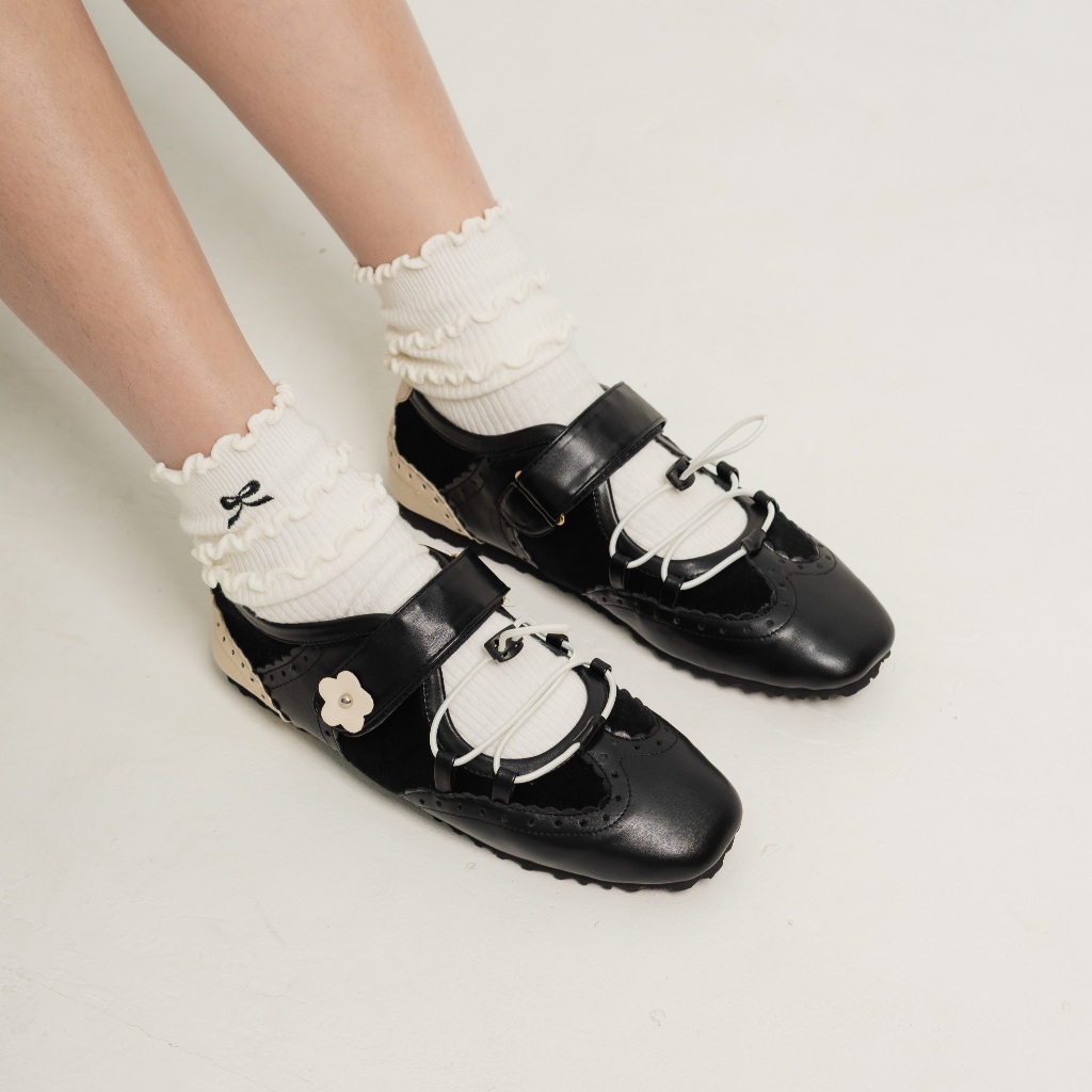 Dianable - Meena Flatshoes Black Sepatu Wanita | Sneakerina