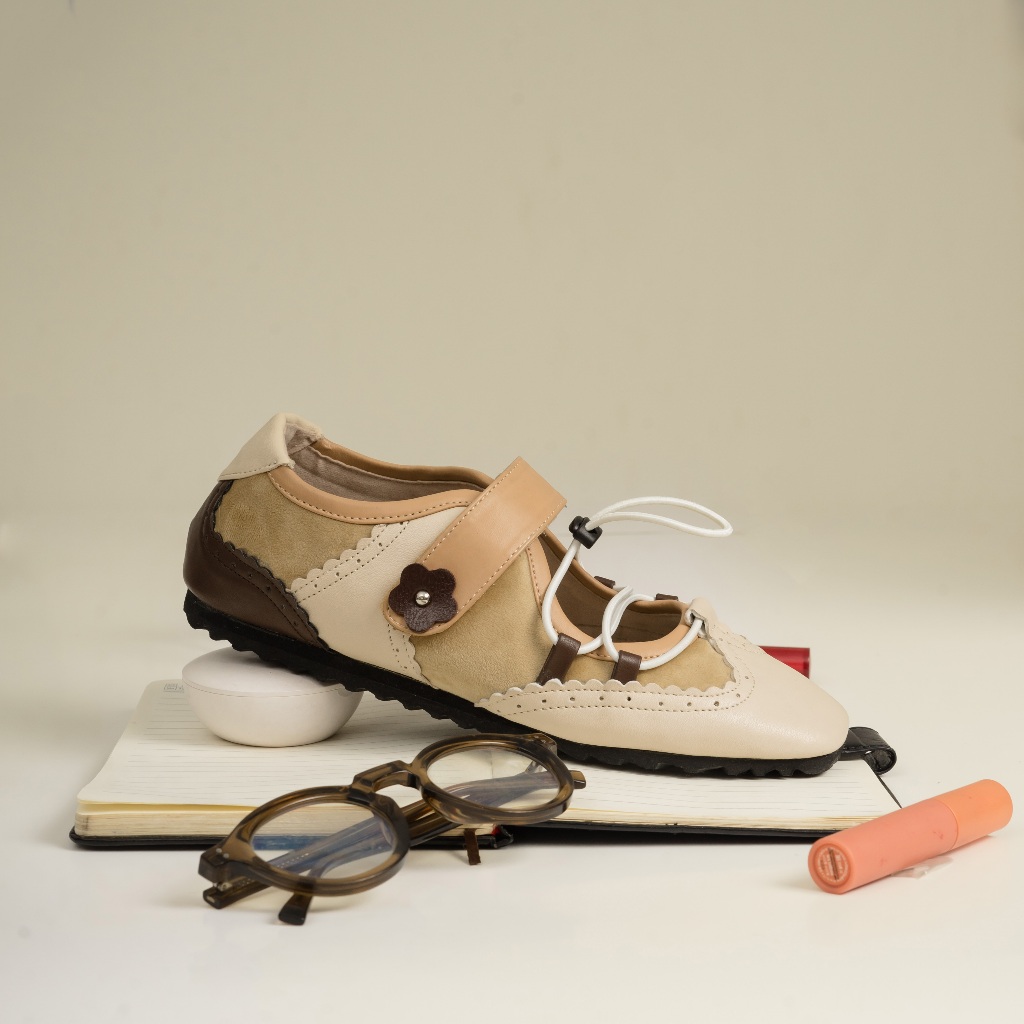 Dianable - Meena Flatshoes Cinnamon Sepatu Wanita | Sneakerina