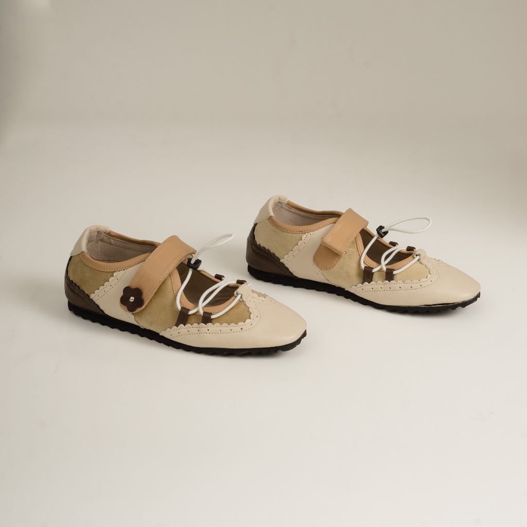 Dianable - Meena Flatshoes Cinnamon Sepatu Wanita | Sneakerina